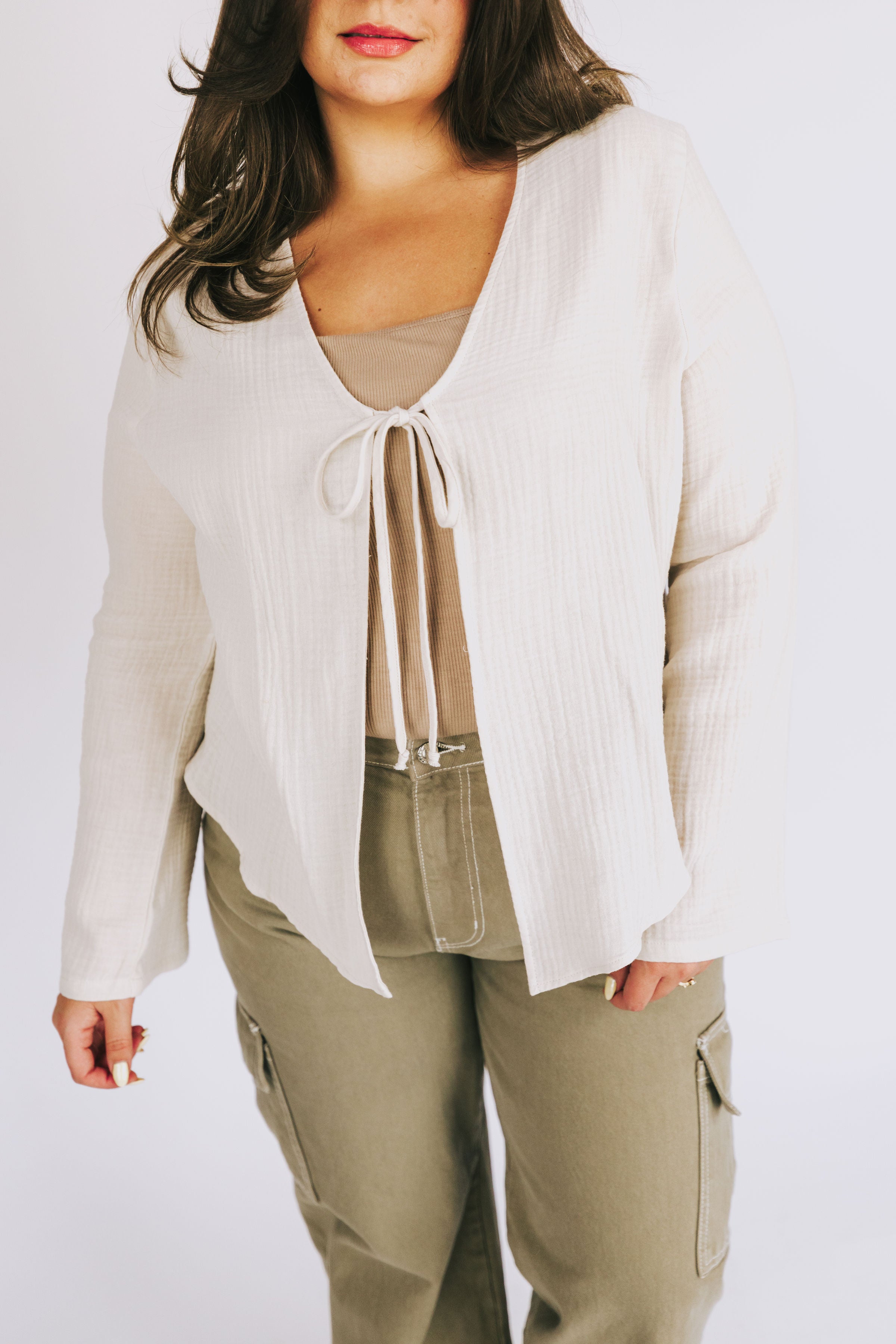 PLUS SIZE - Wrapped In Love Top