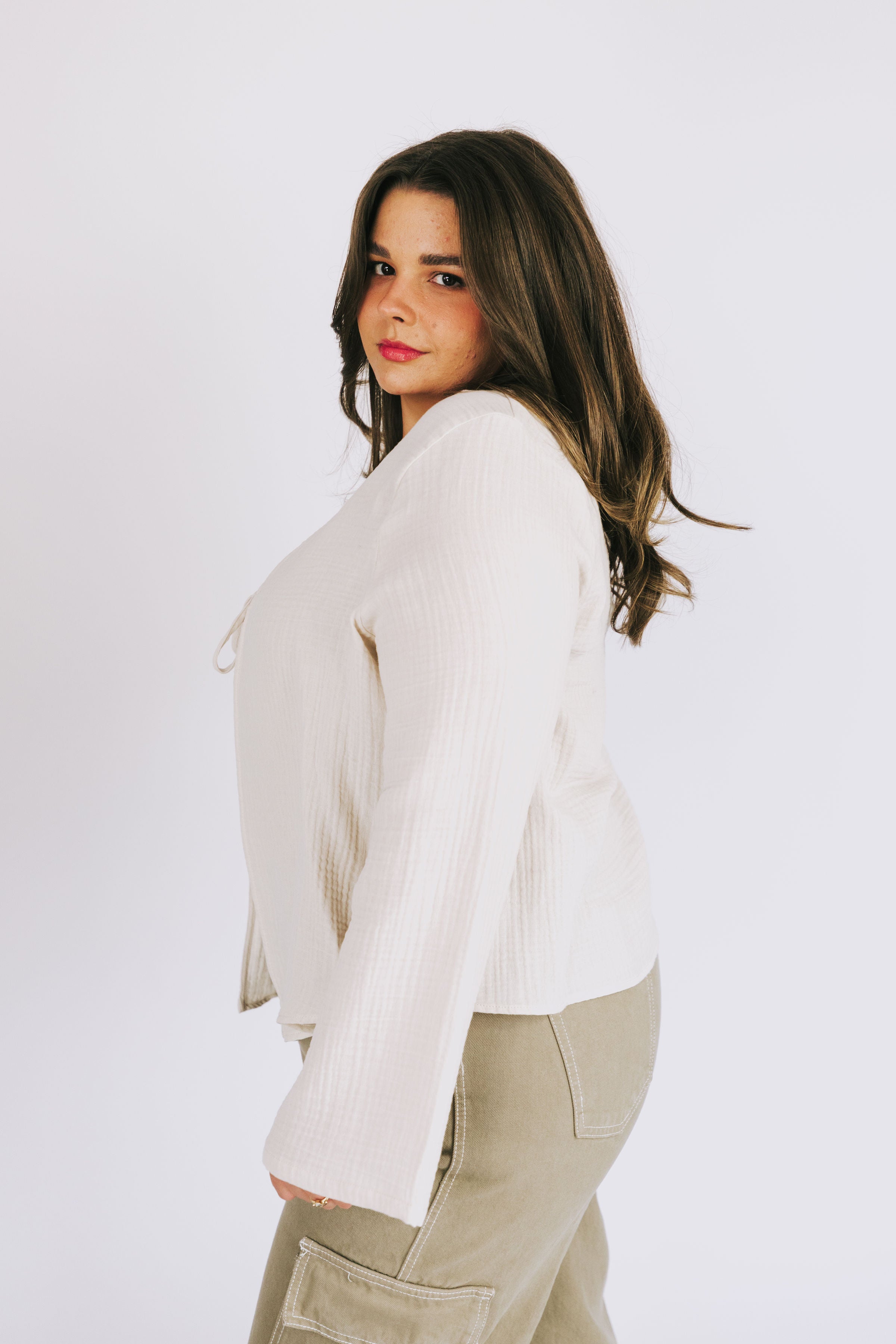 PLUS SIZE - Wrapped In Love Top