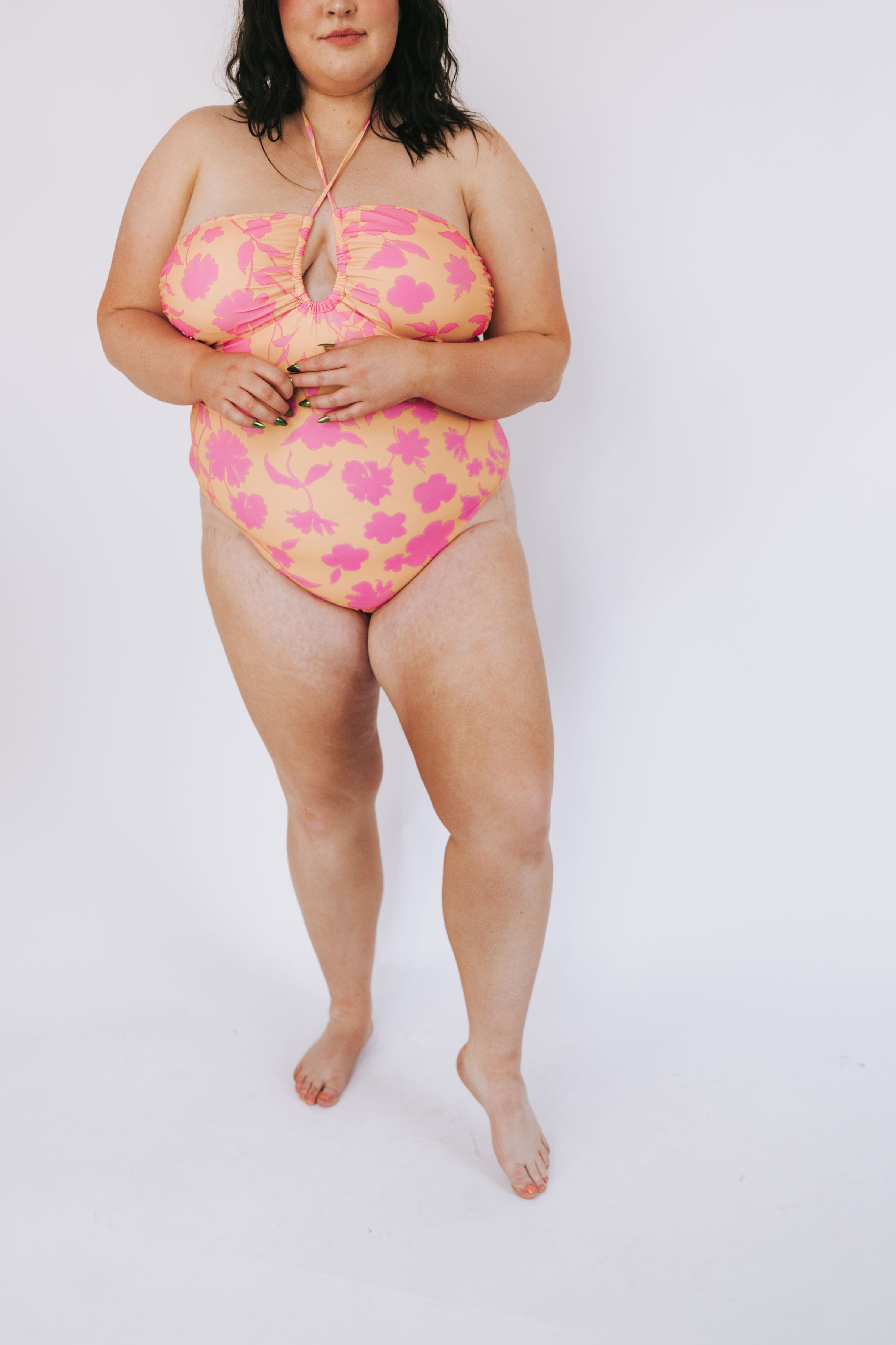 PLUS SIZE - Sun Splash One Piece