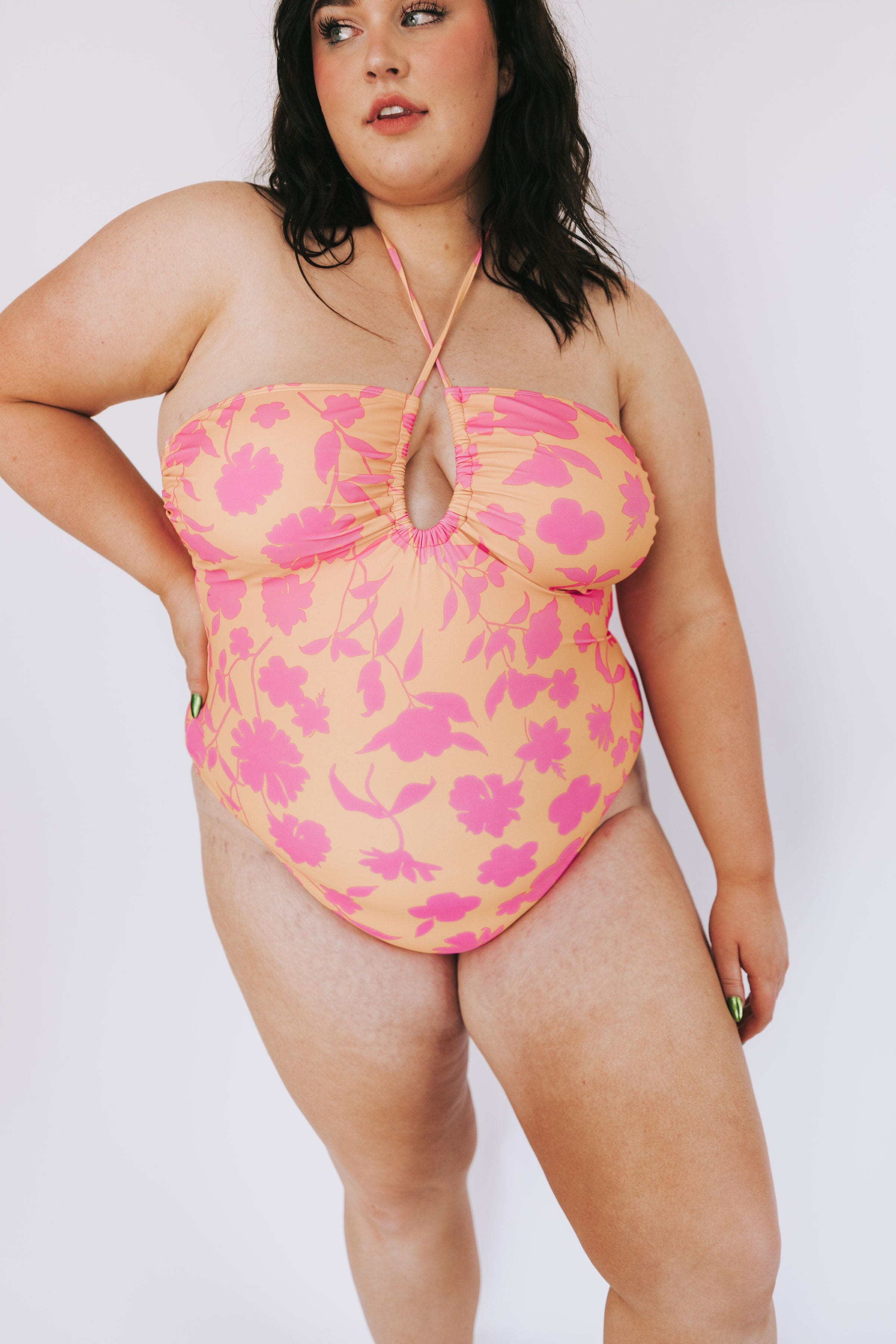 PLUS SIZE - Sun Splash One Piece