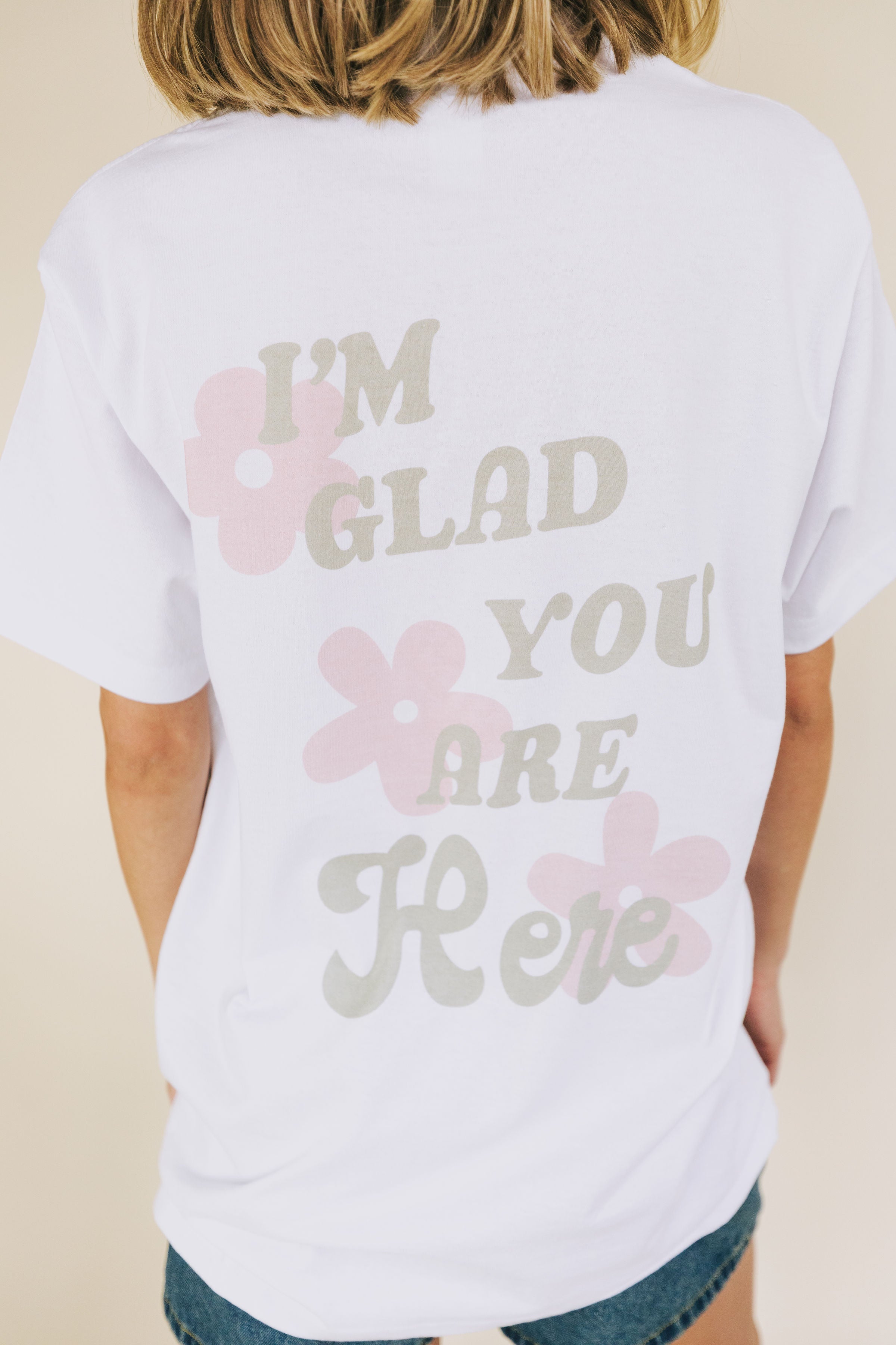 I'm Glad Oversized Tee