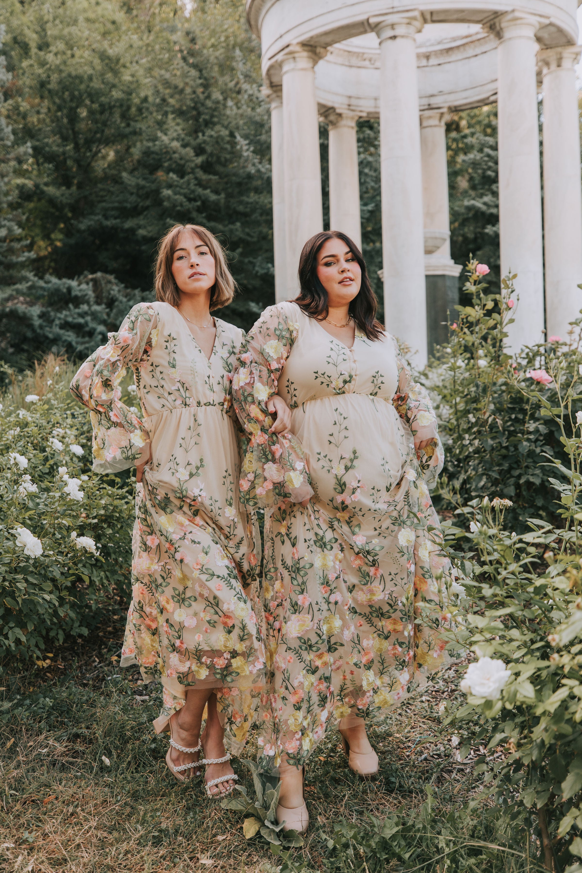ONE LOVED BABE - Garden Gala Dress