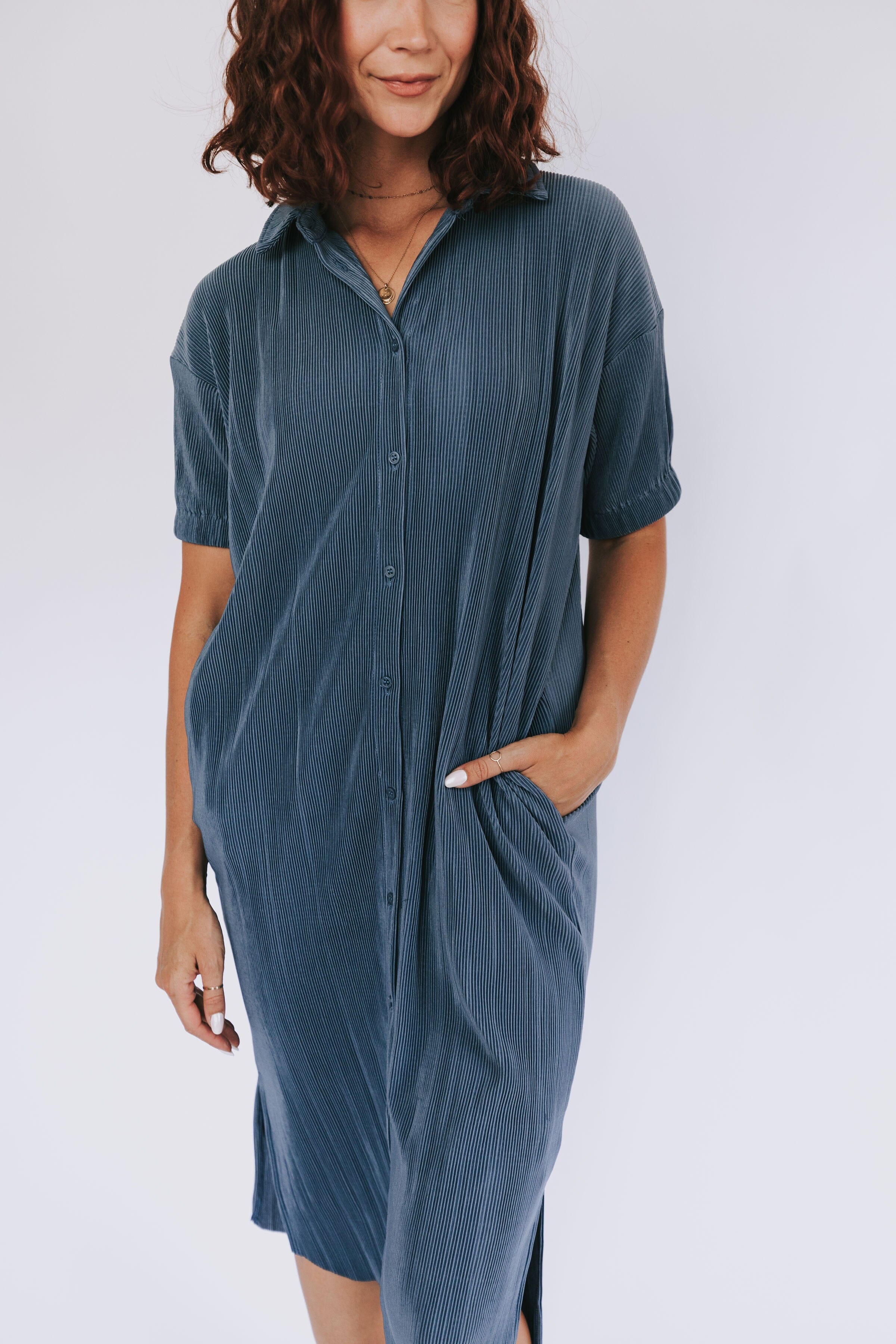 Every Shade Of Blue Dress