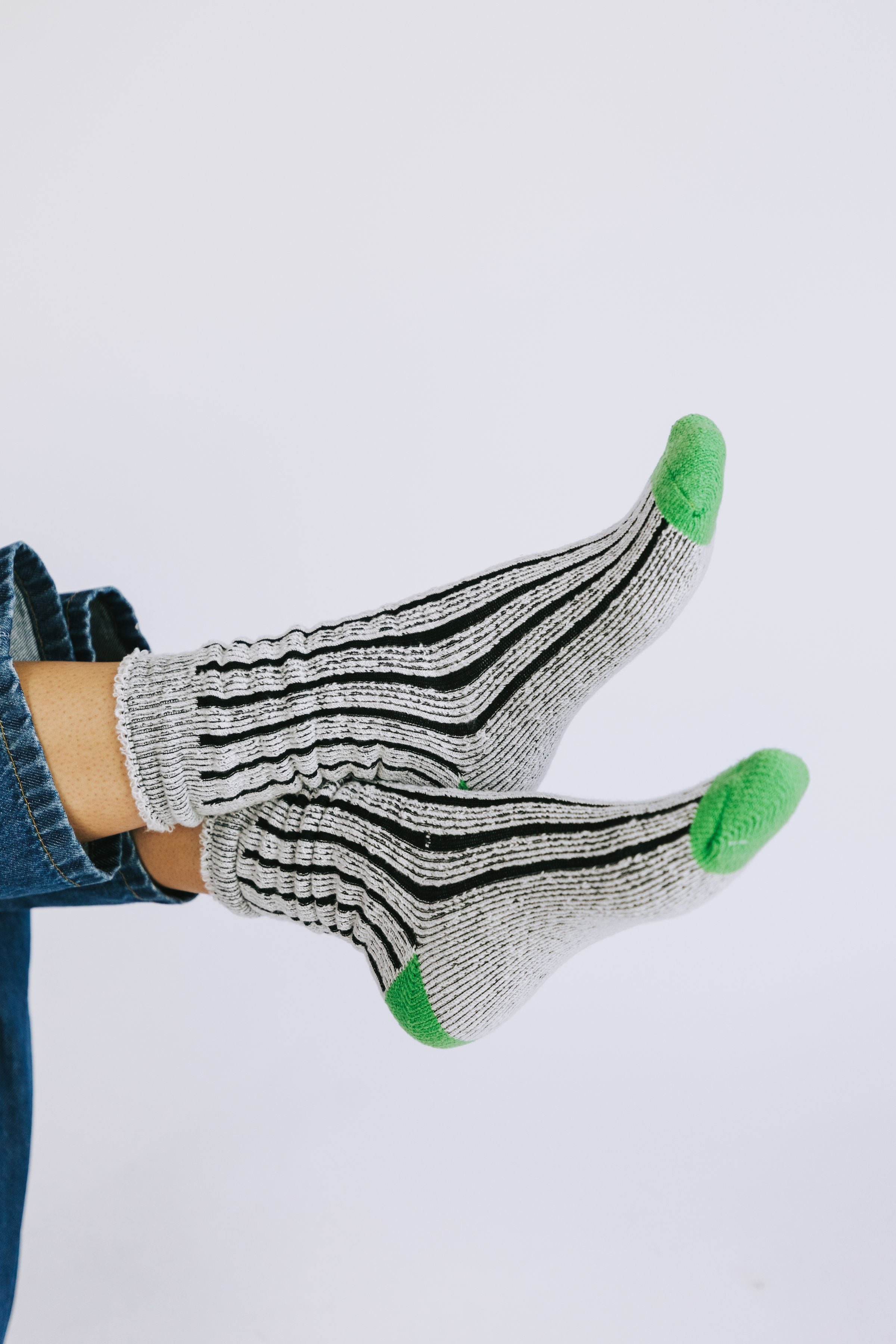 FREE PEOPLE - Plush Inside Out Crew Socks