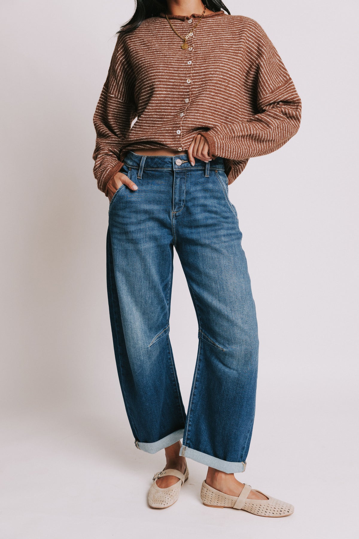 RISEN - On Repeat Jeans - 2 Colors!