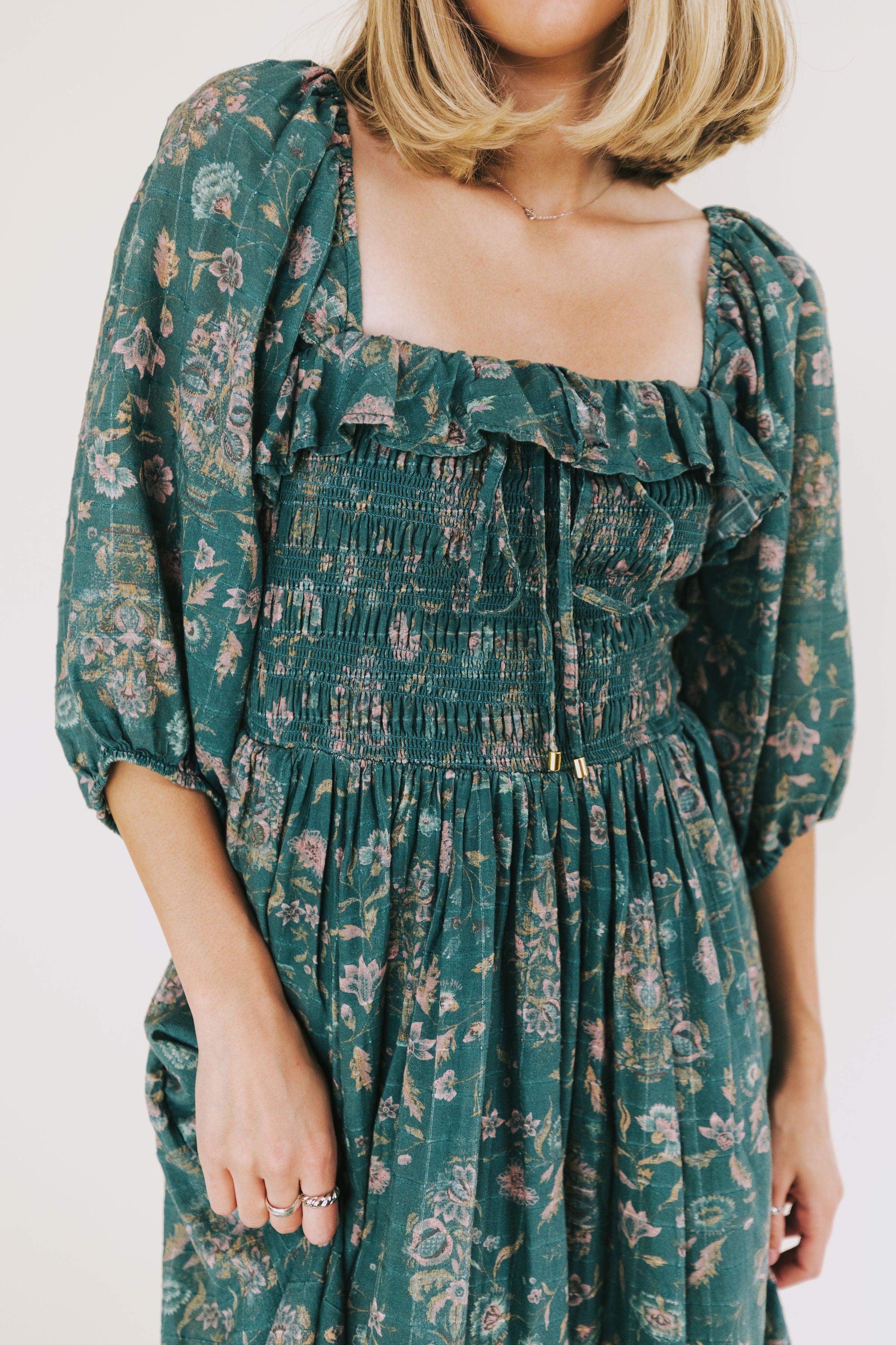 FREE PEOPLE - Oasis Printed Midi
