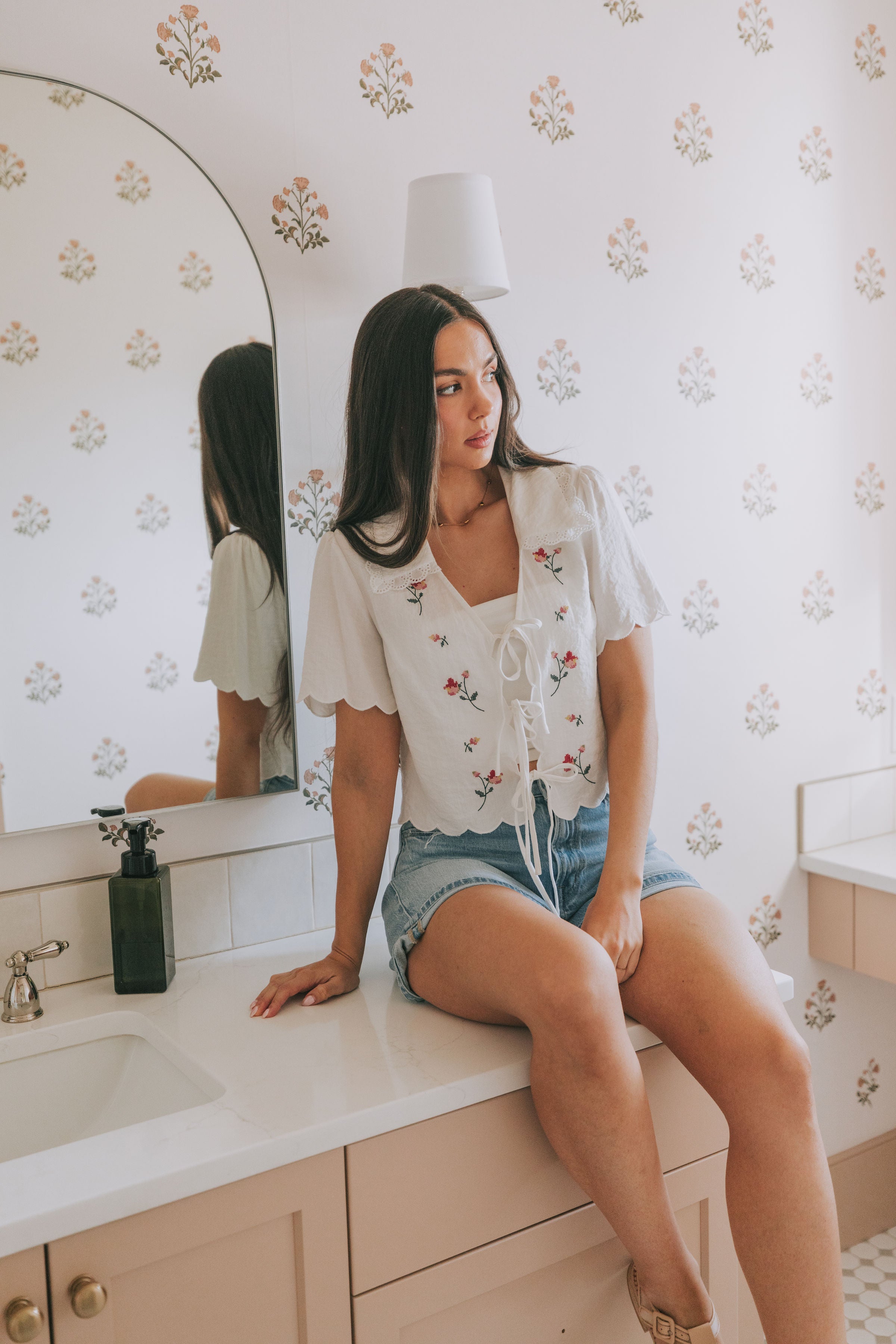 Beginning To Bloom Top