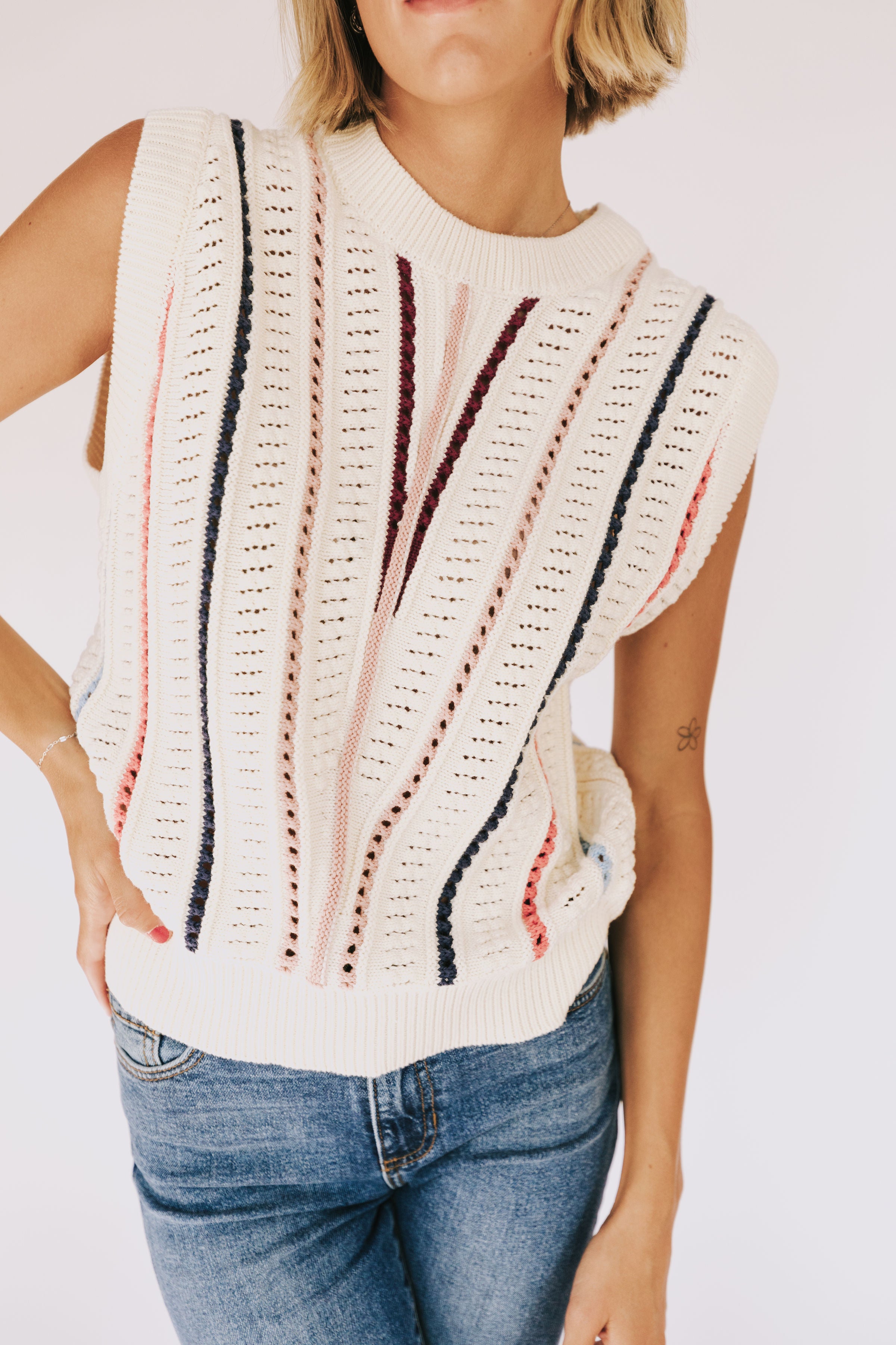 Switch Sides Sweater Vest