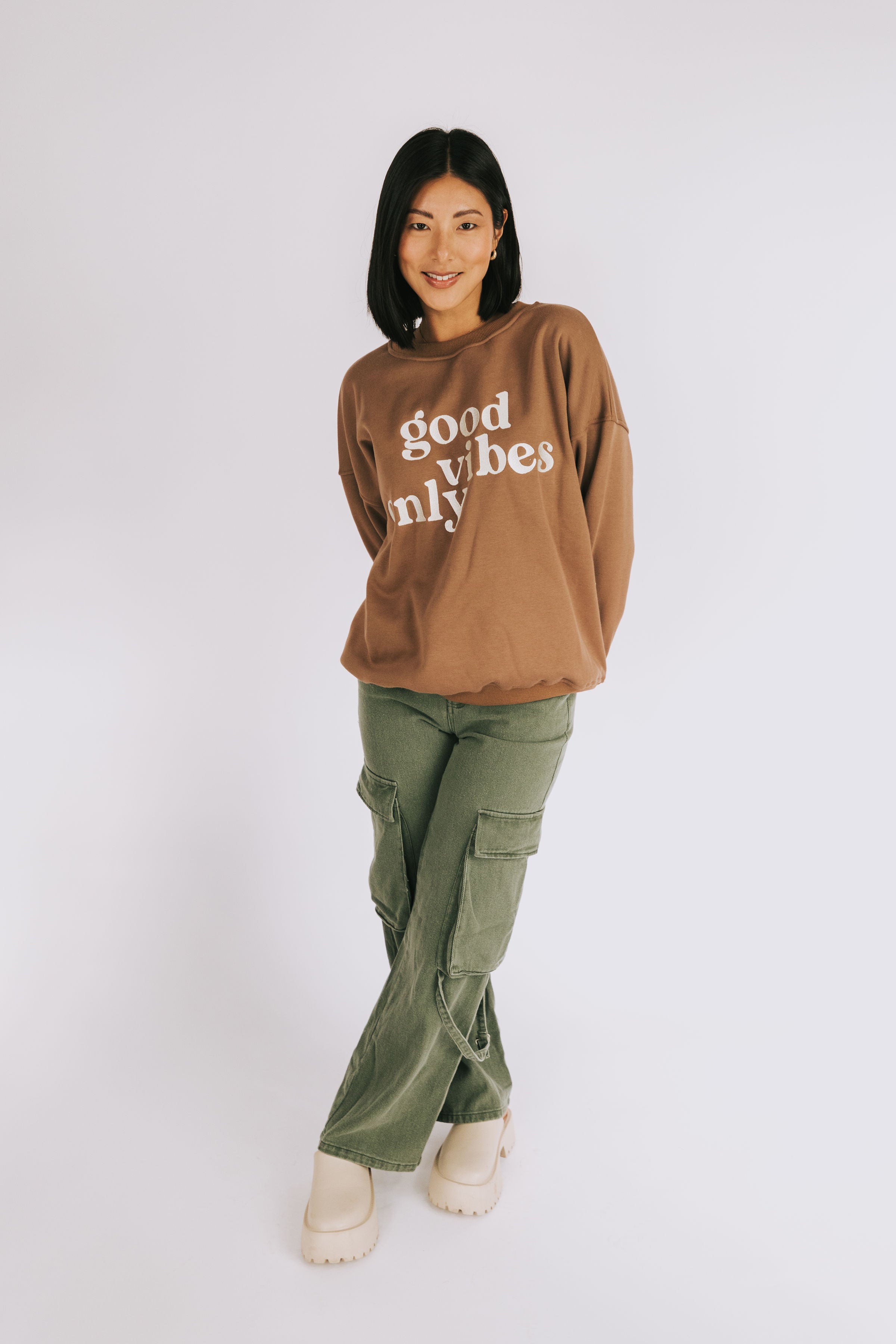 Good Vibes Only Pullover