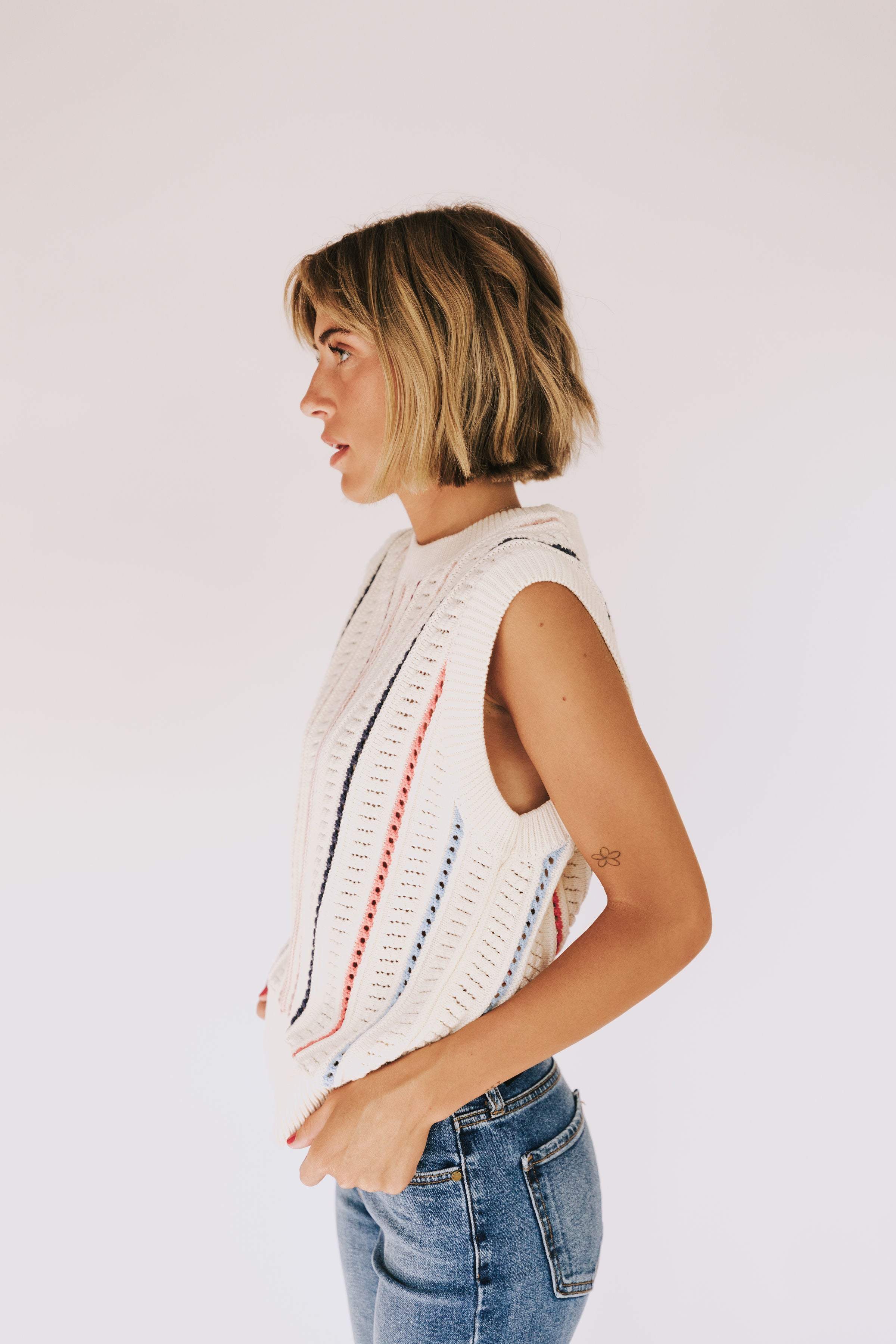 Switch Sides Sweater Vest
