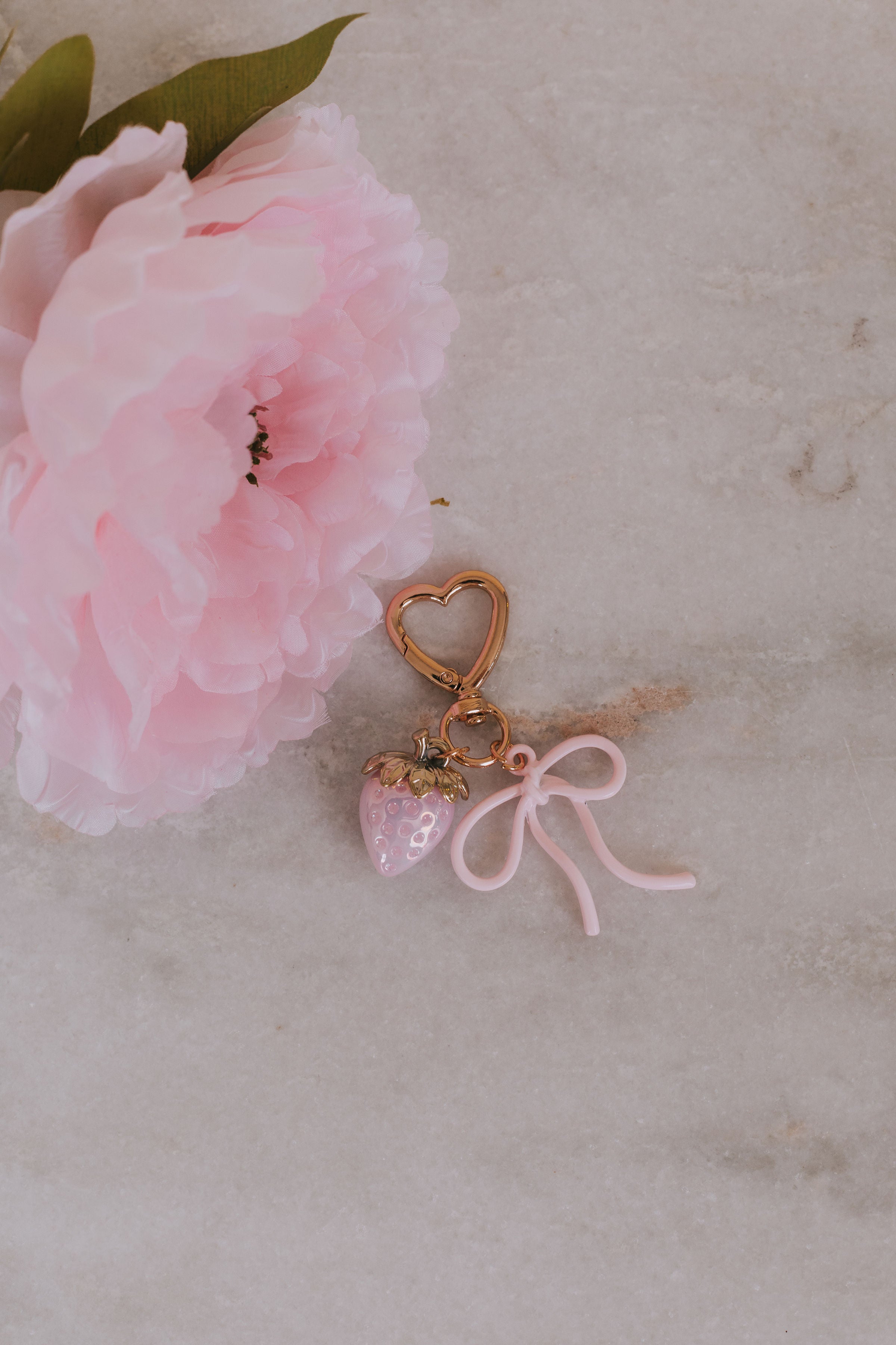 Strawberry Girl Bag Charm
