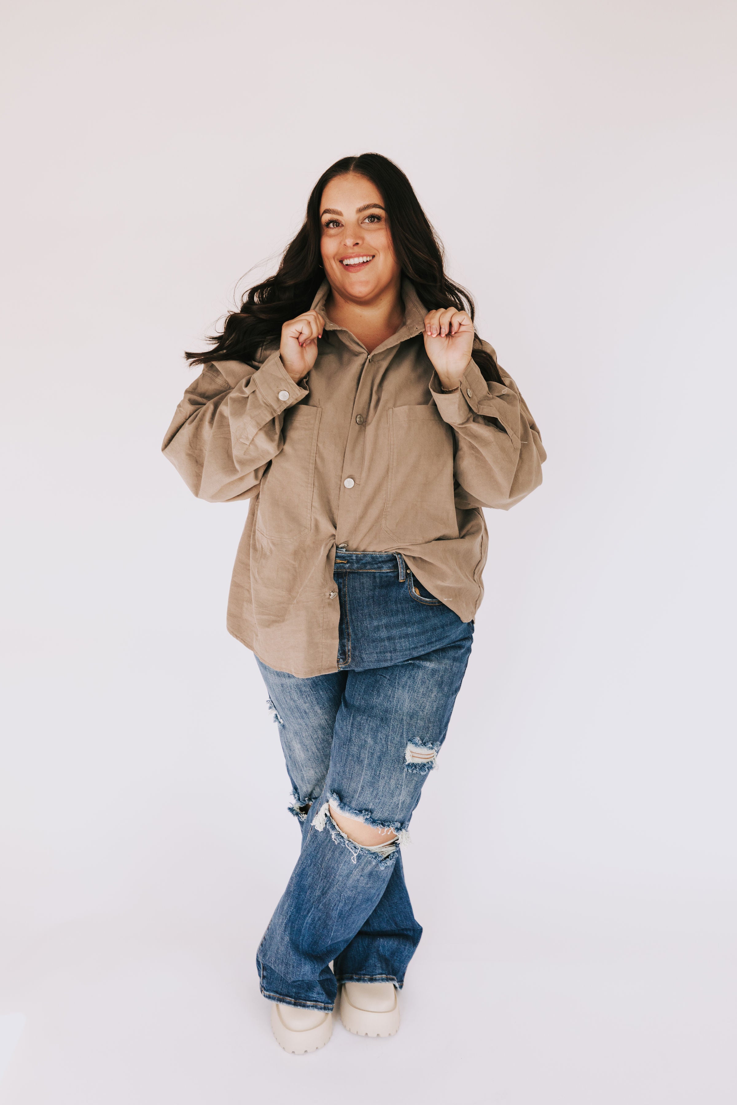PLUS SIZE - In The Woods Top