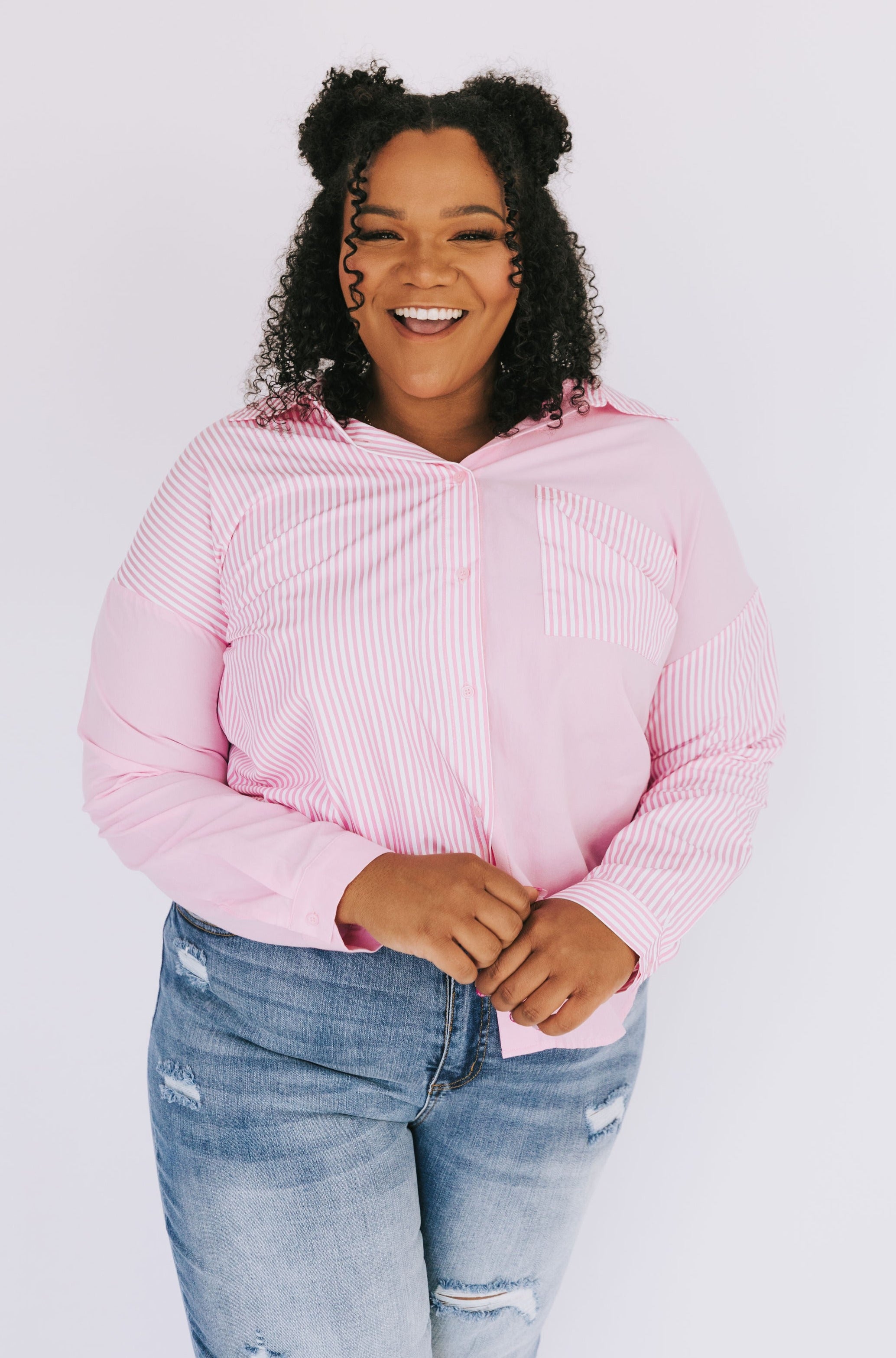 PLUS SIZE - Beautiful Believer Top