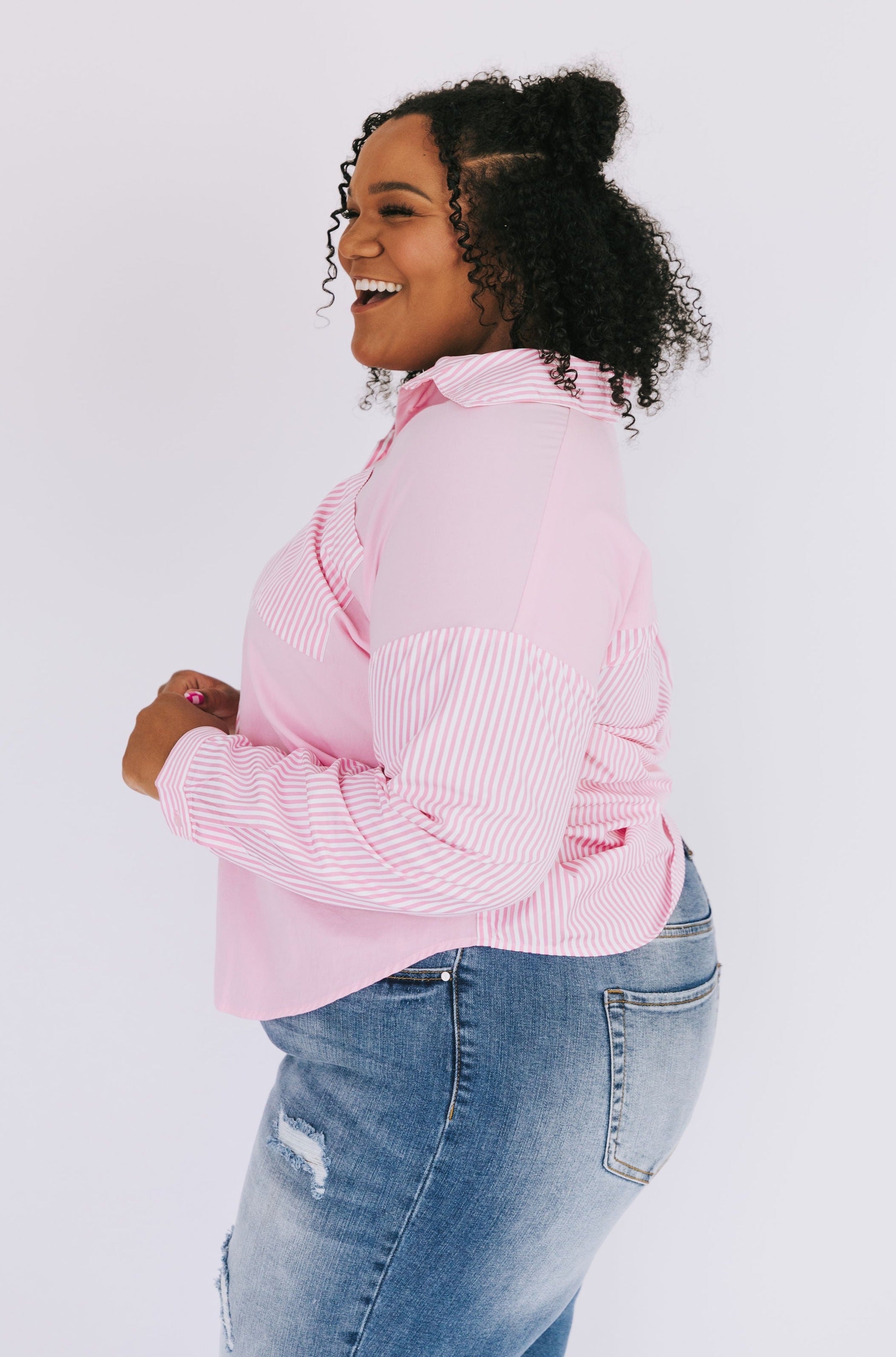 PLUS SIZE - Beautiful Believer Top