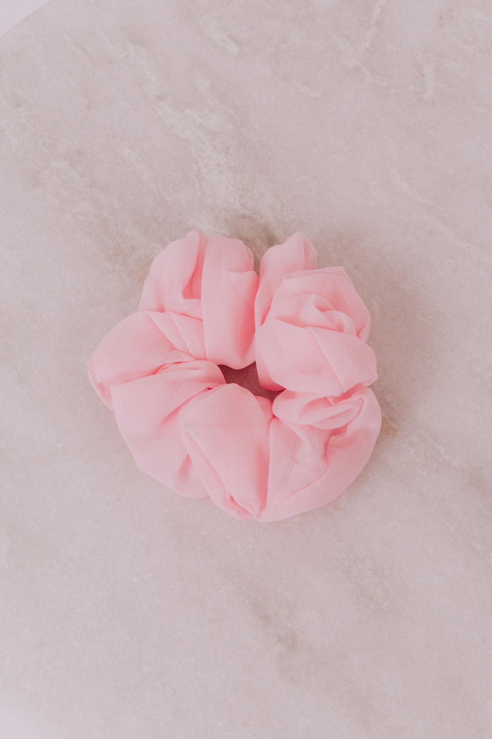 Pink On Wednesdays Scrunchie