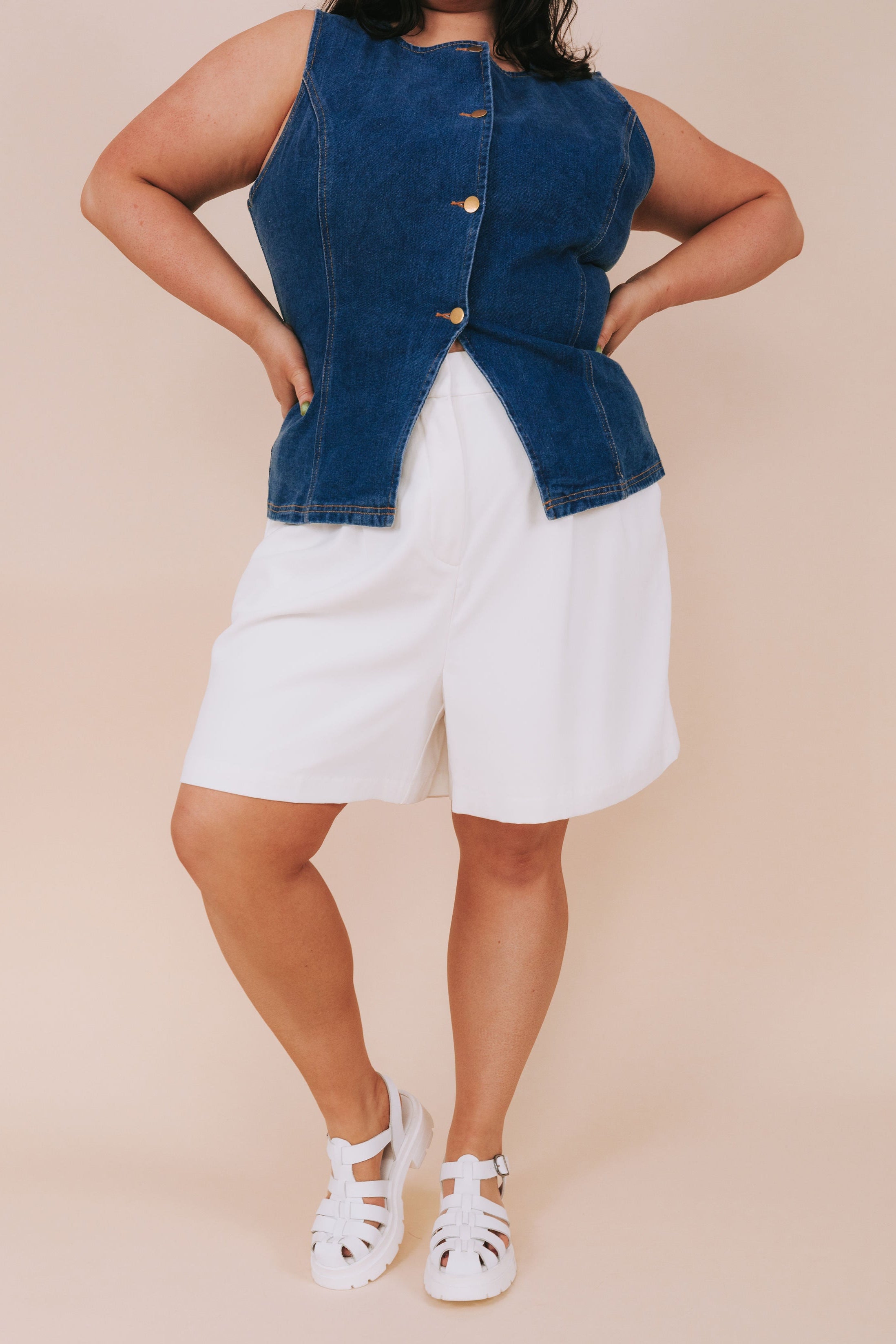 PLUS SIZE - Cloud Nine Shorts