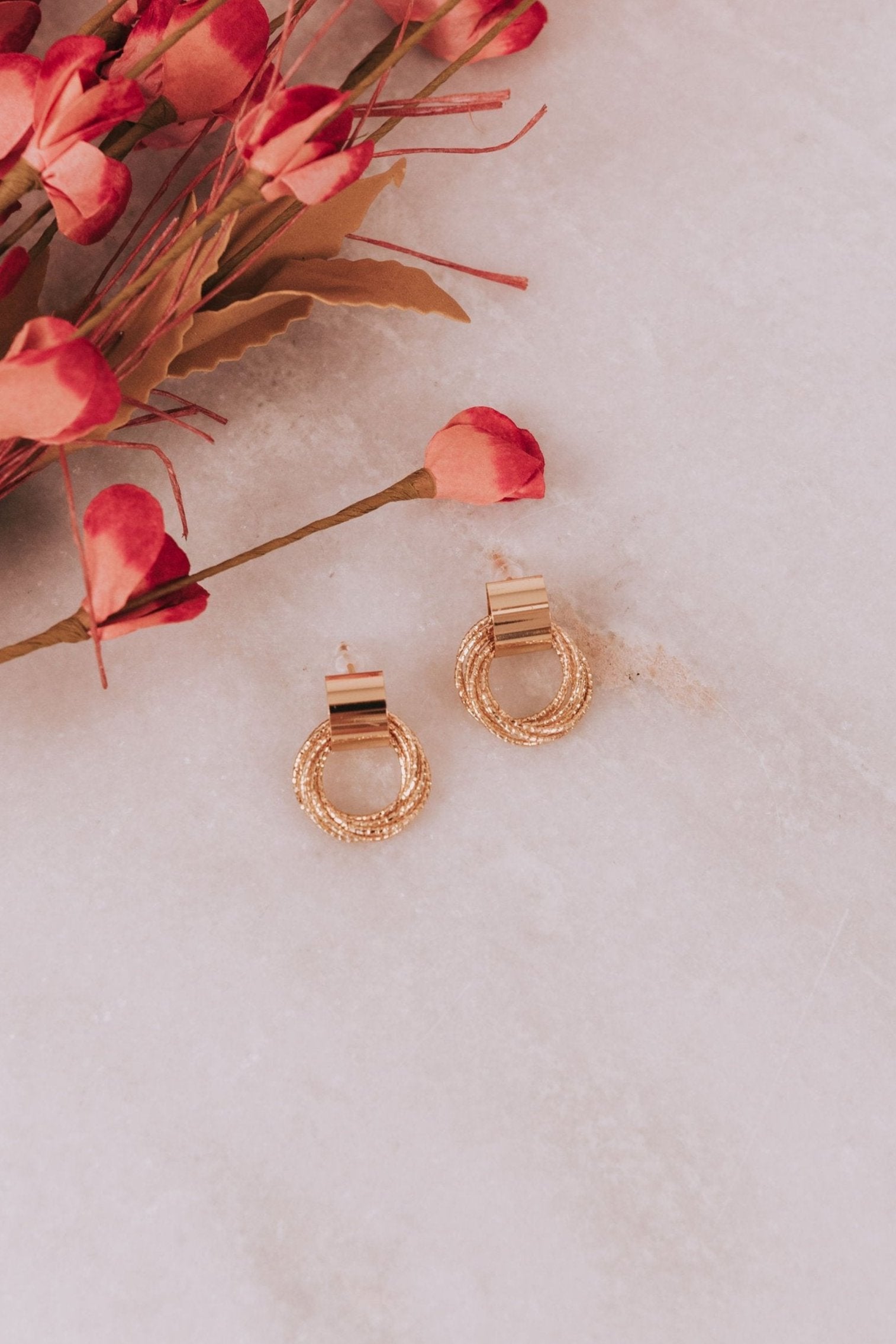 So Lucky Earrings - 18K Gold Plated