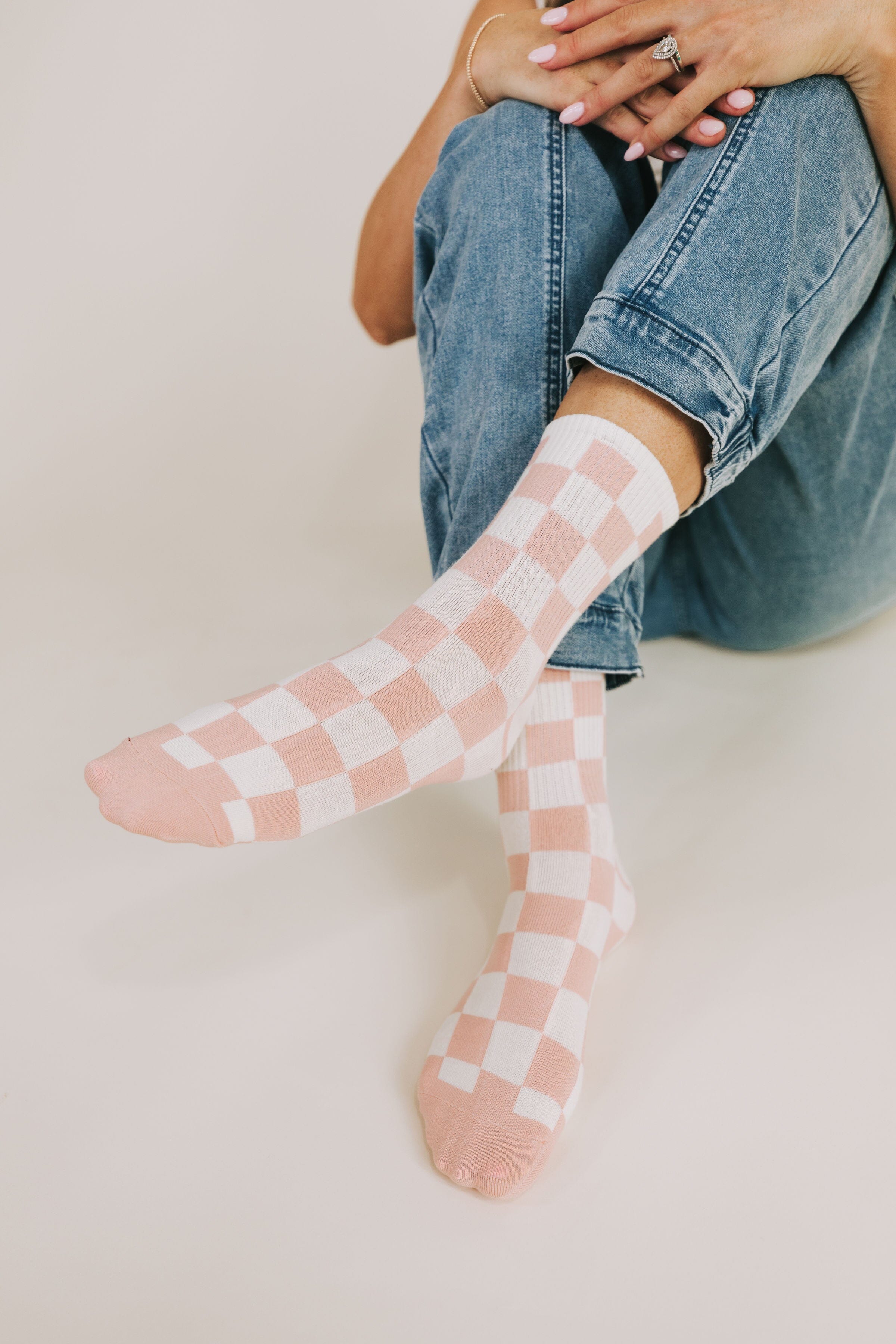 Check Your Step Socks