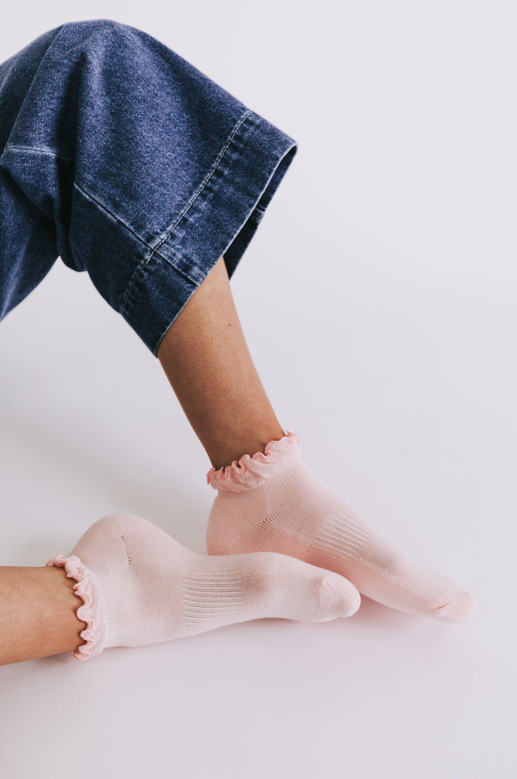 FREE PEOPLE - Movement Ruffle Sneaker Sock 2 Pack - 3 Colors!