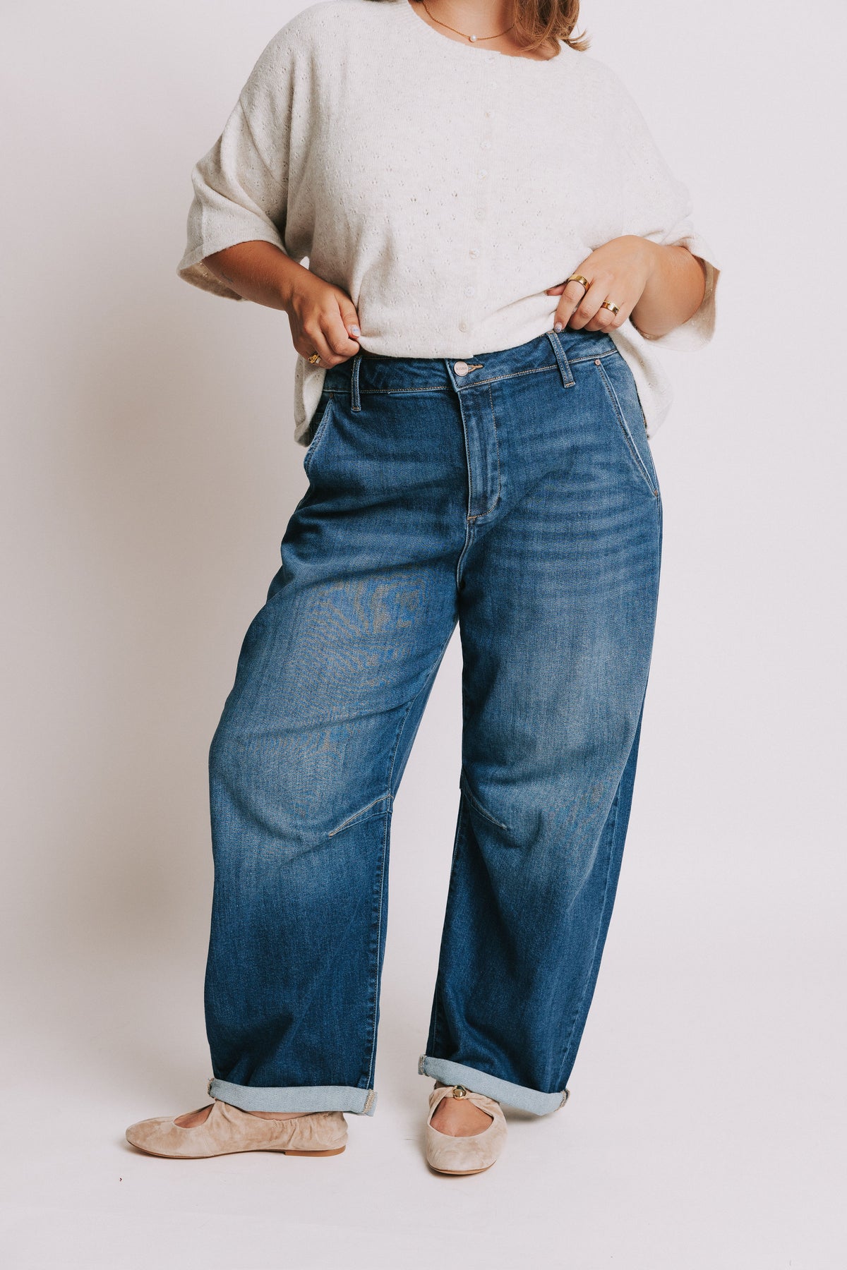 PLUS SIZE - RISEN - On Repeat Jeans