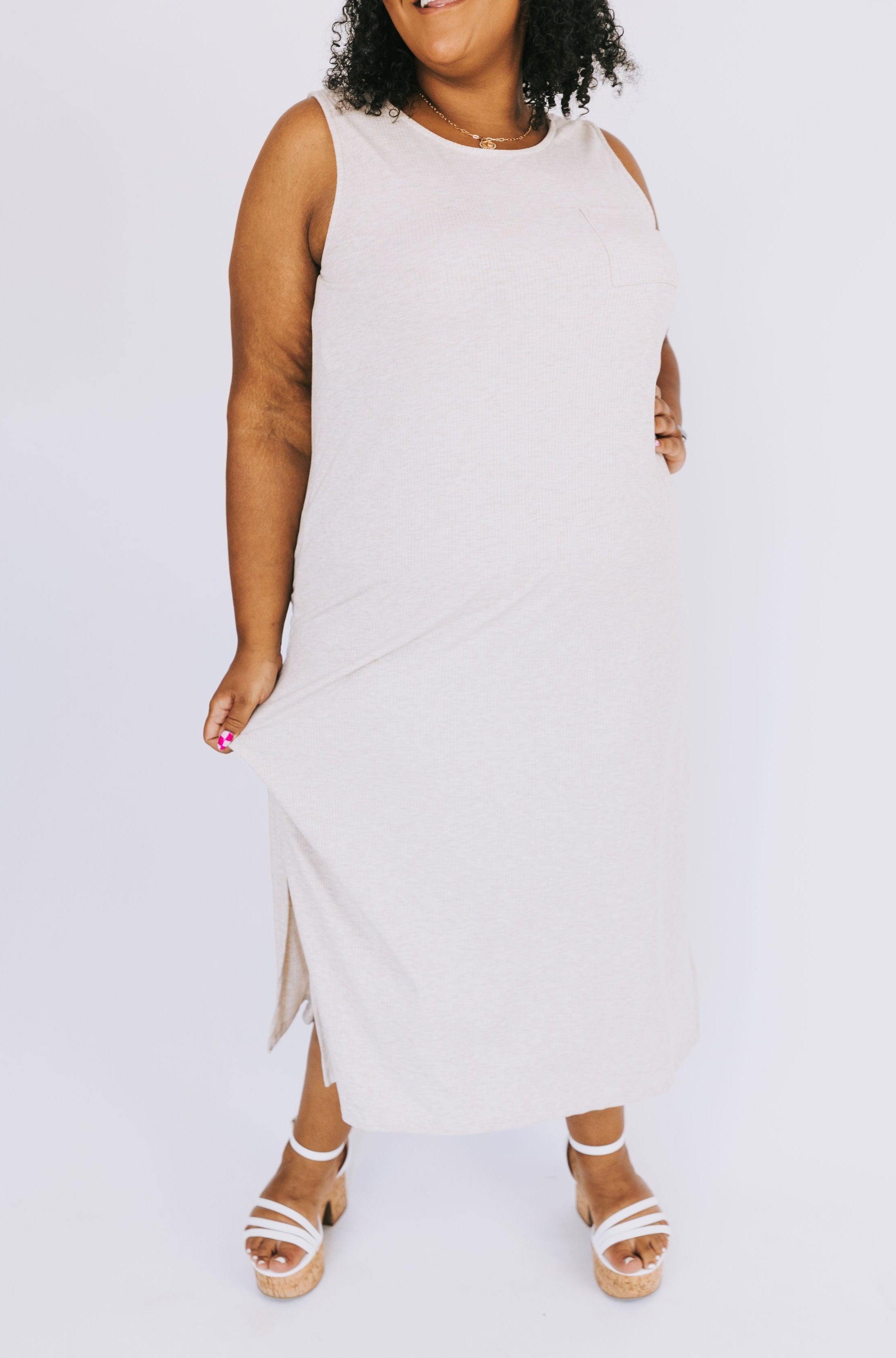 PLUS SIZE - Memory Makin' Dress - New Color!