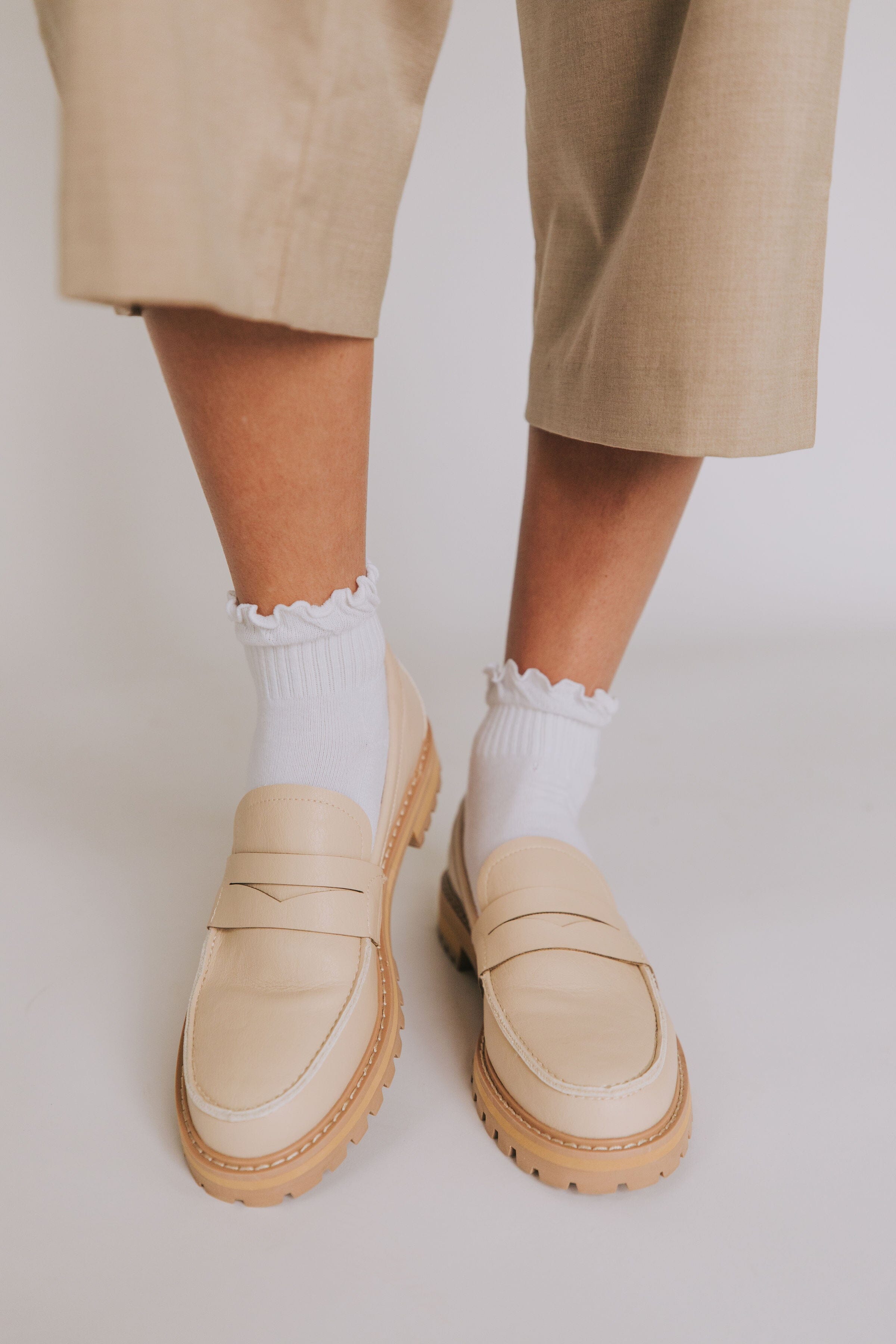 FREE PEOPLE - Movement Ruffle Sneaker Sock 2 Pack - 3 Colors!