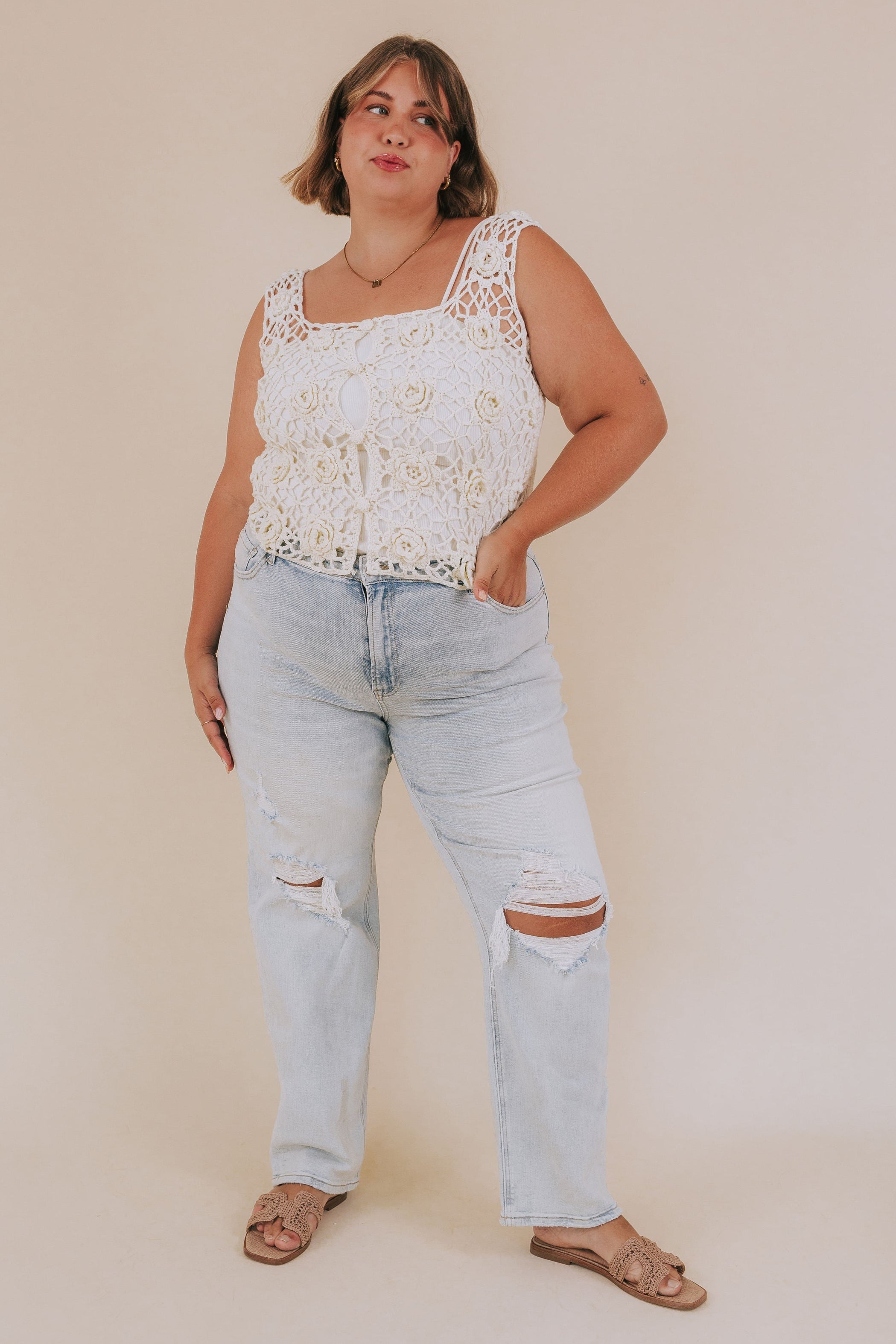 PLUS SIZE - Belong Here Jeans