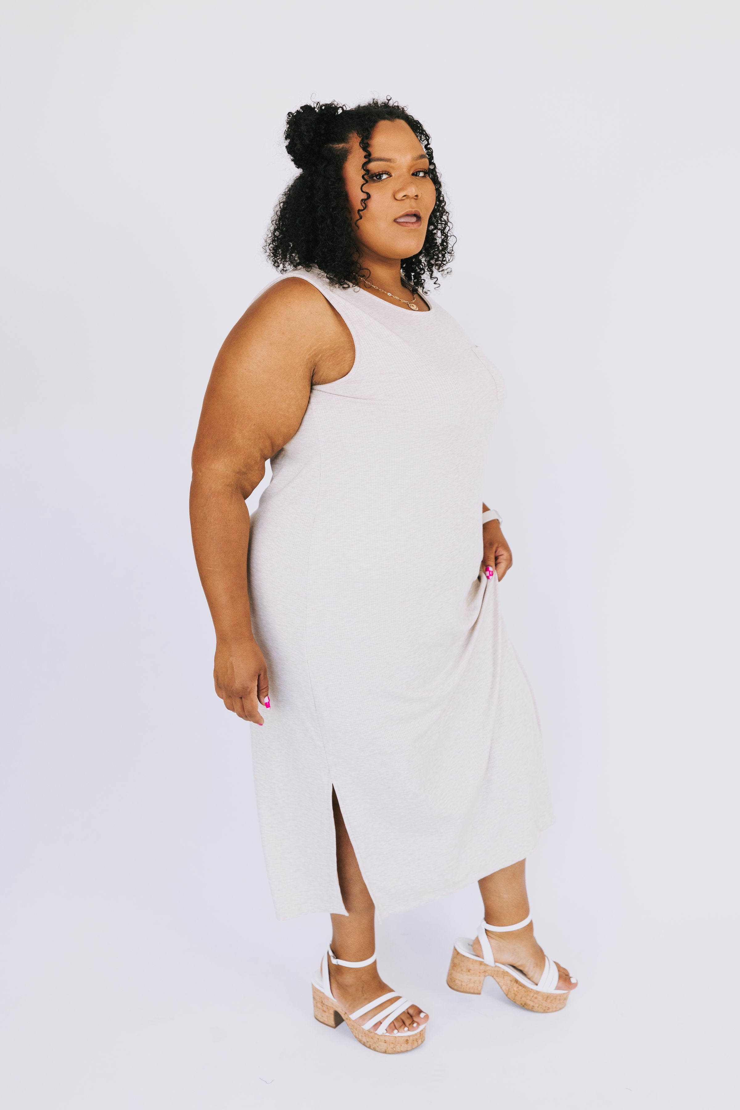 PLUS SIZE - Memory Makin' Dress - New Color!