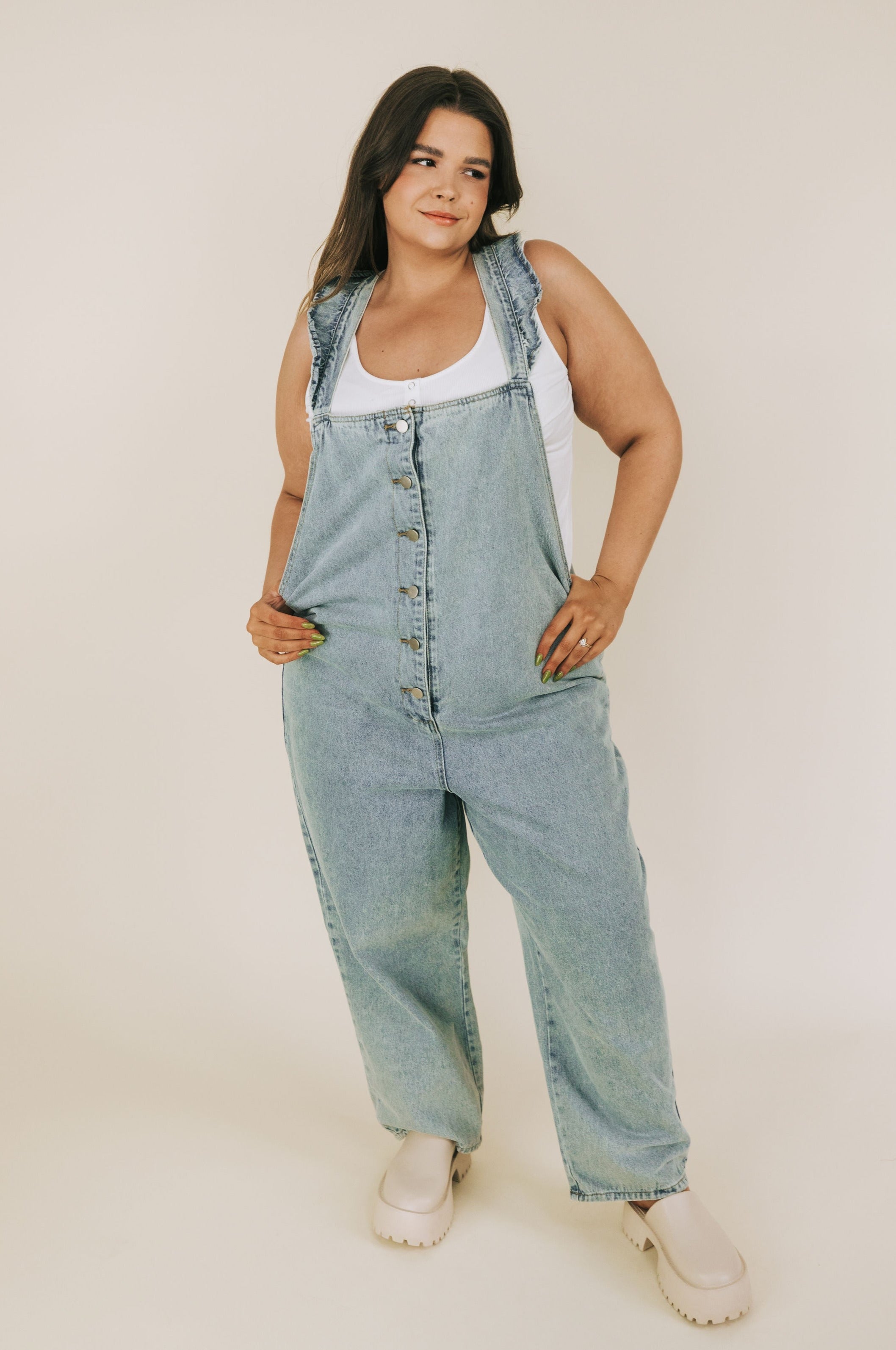 PLUS SIZE - Make It Right Overalls