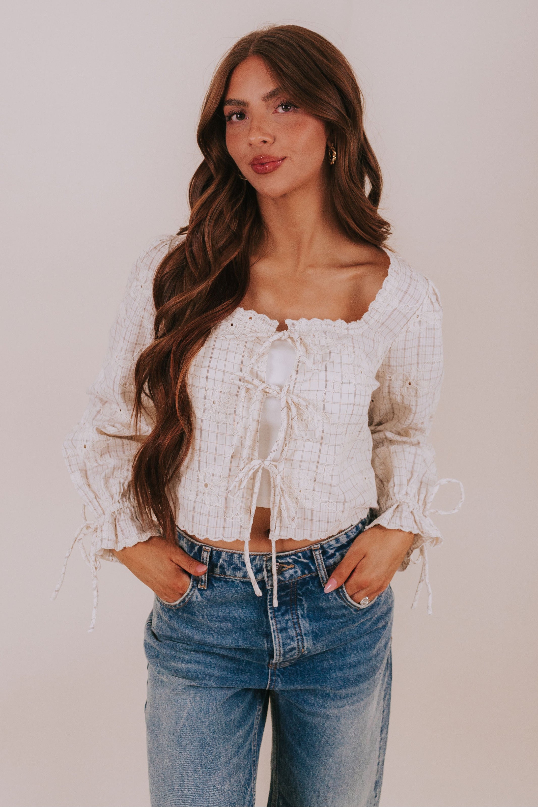 Rustic Bloom Top
