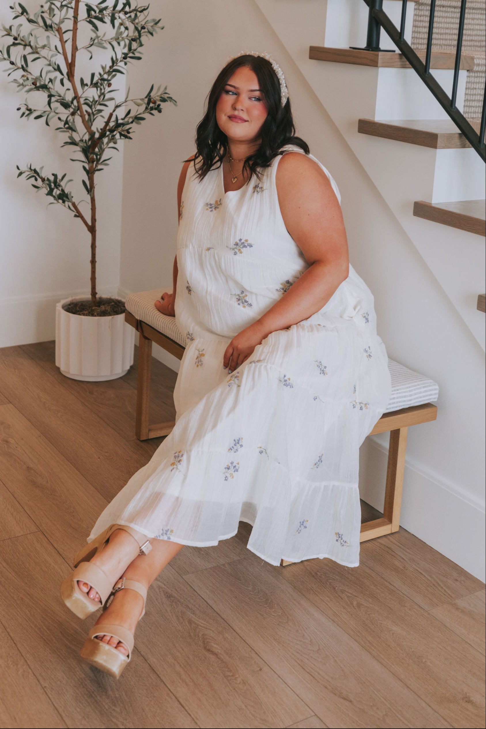 PLUS SIZE - Countryside Romance Dress