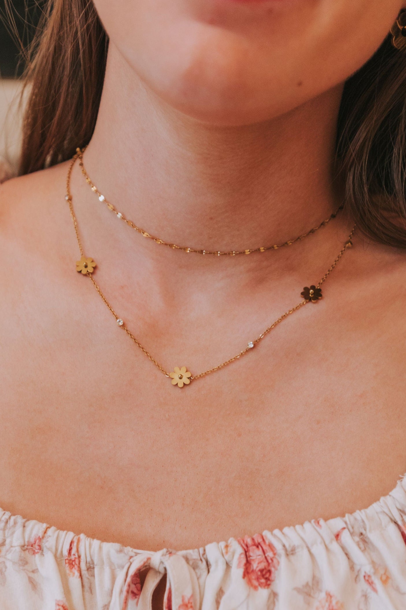 Daisy Delight Necklace Set