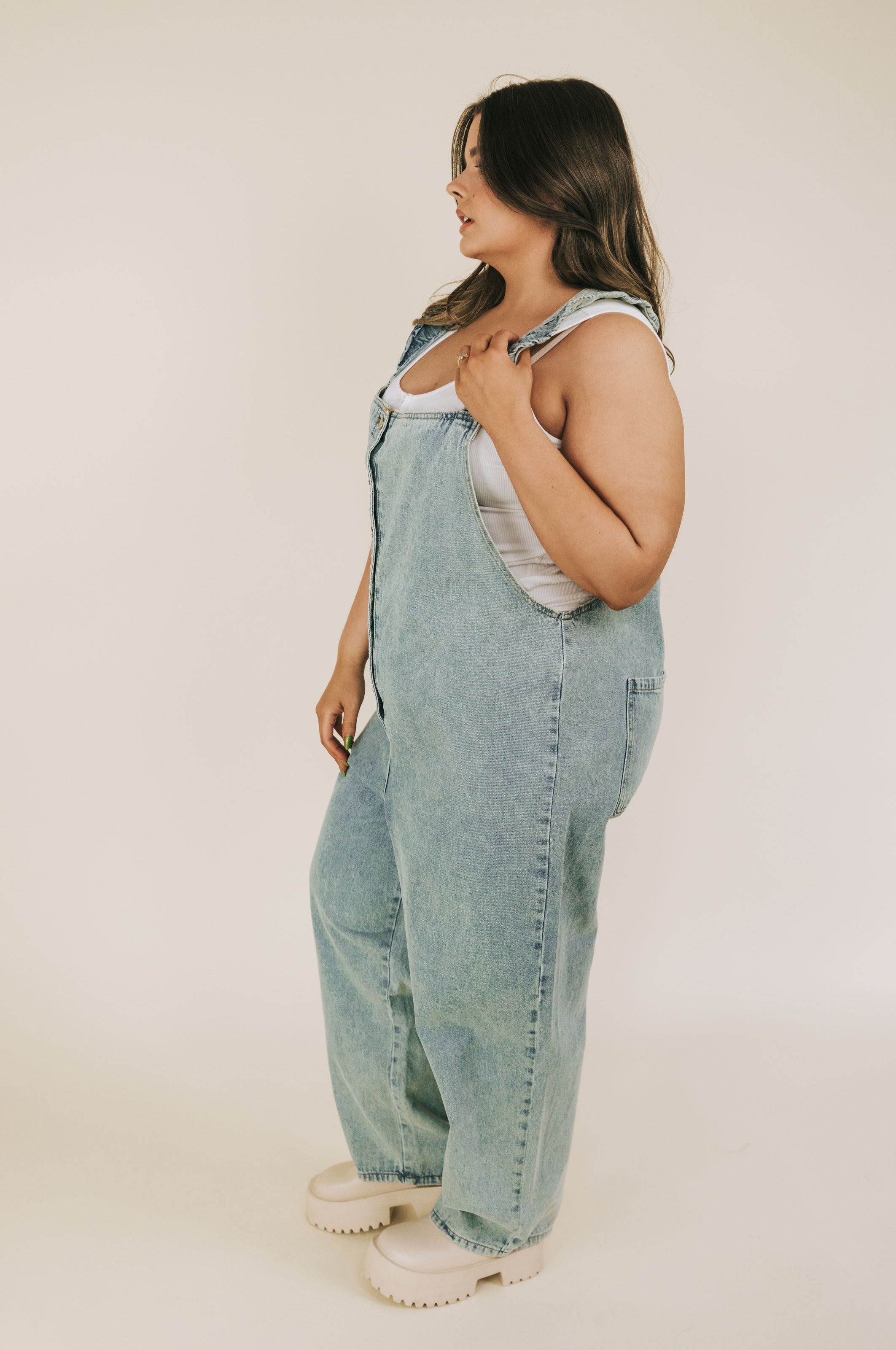 PLUS SIZE - Make It Right Overalls