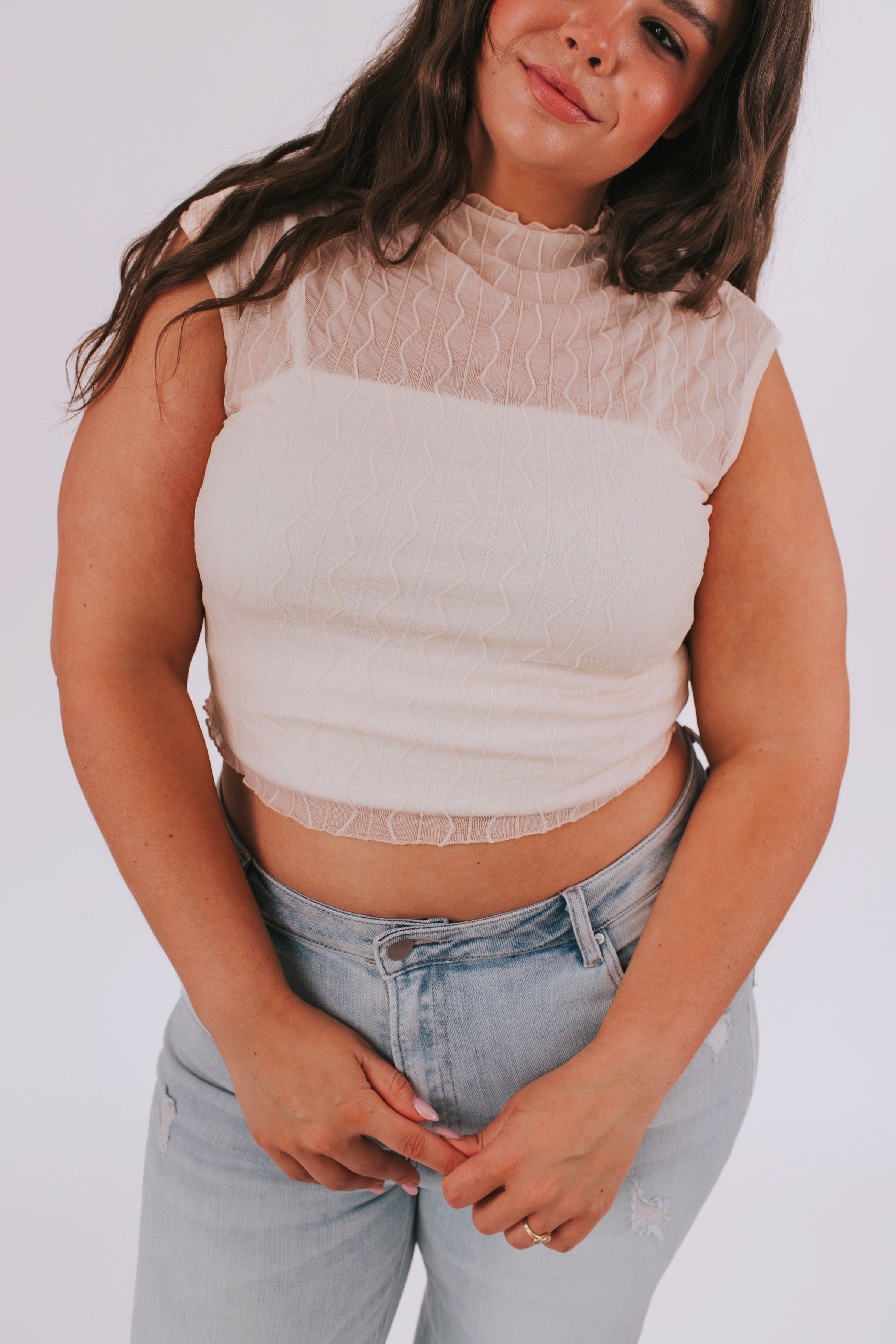 PLUS SIZE - Still Into You Top