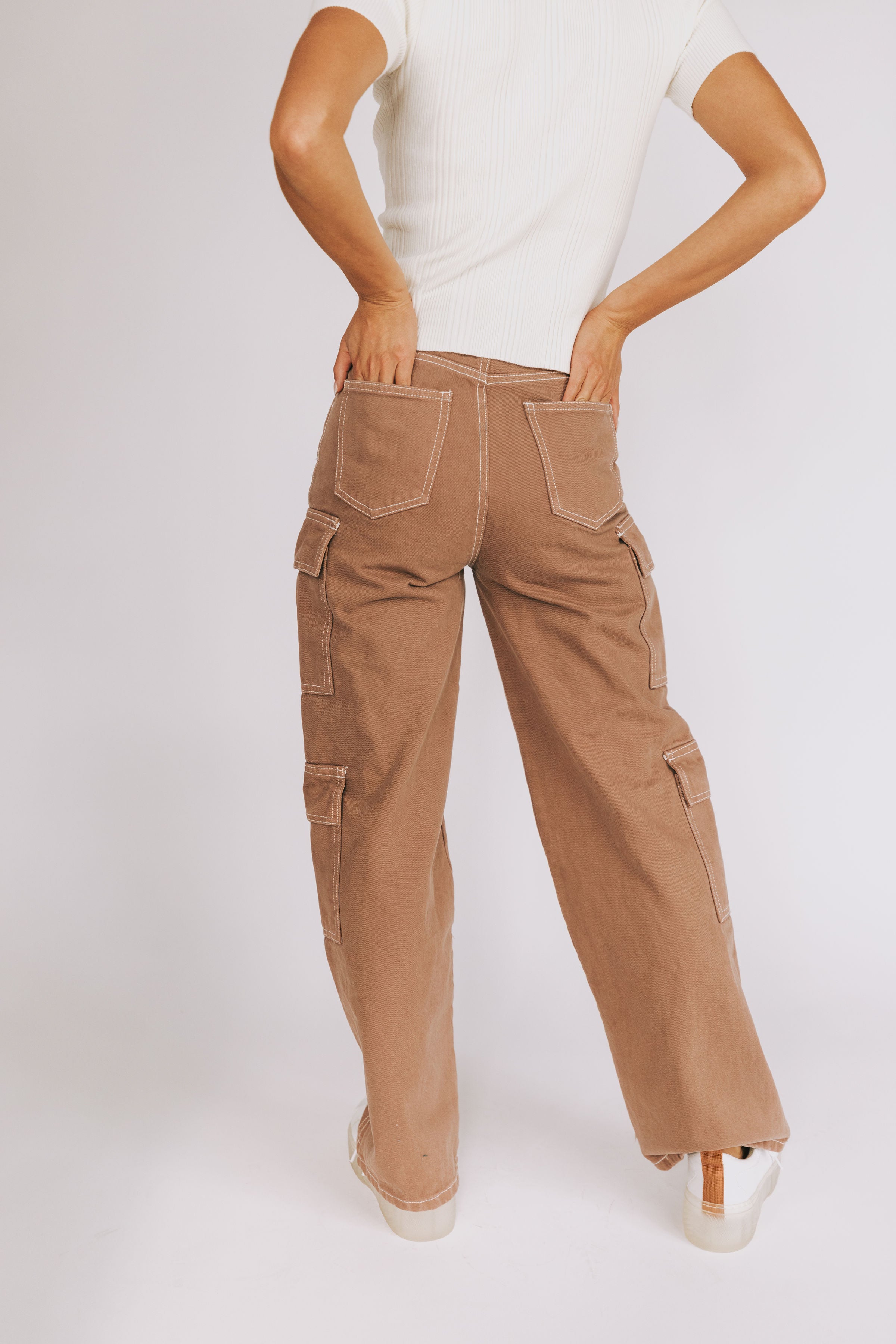 Say It Loud Cargo Jeans - 2 Colors!