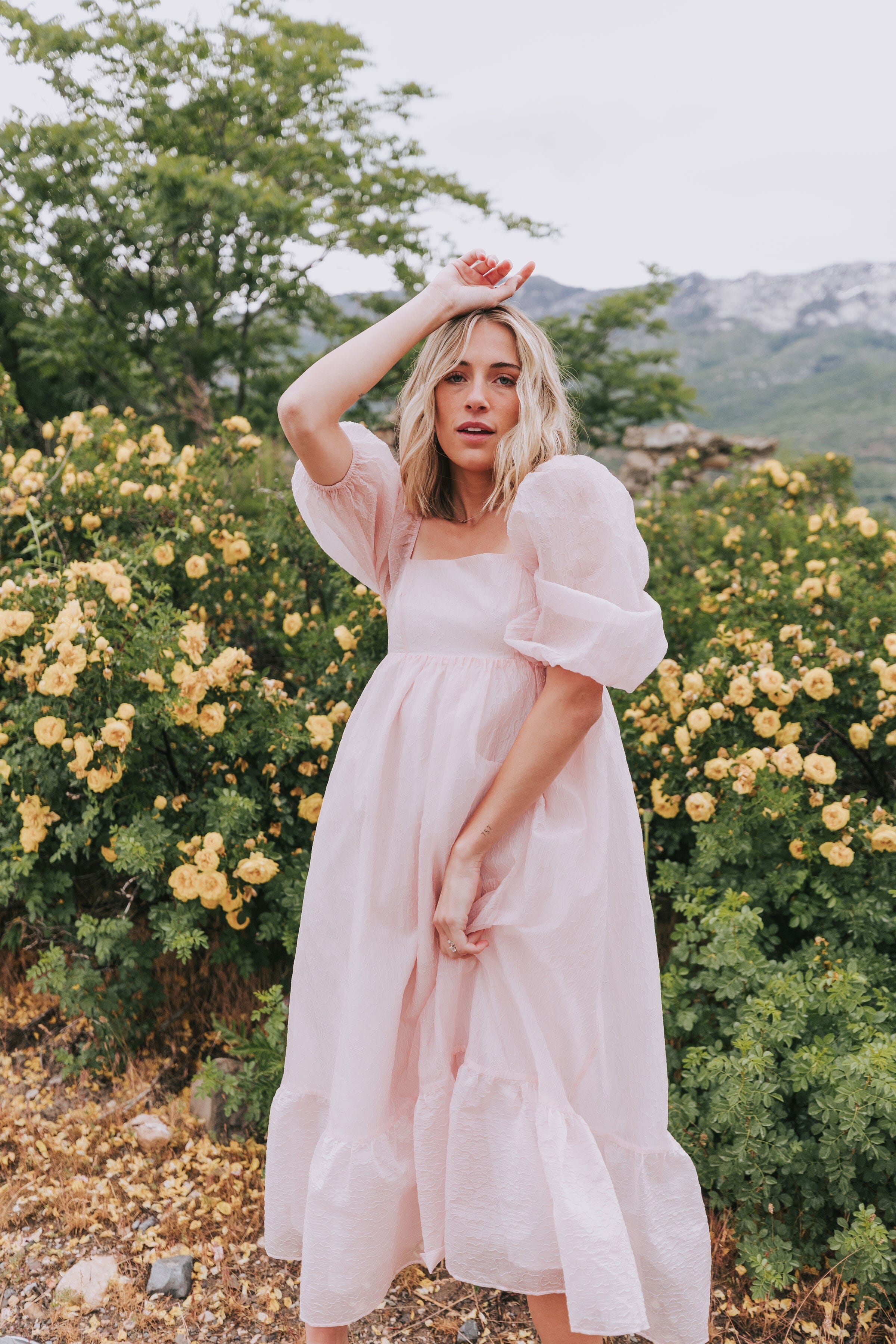 EXCLUSIVE - At First Blush Dress