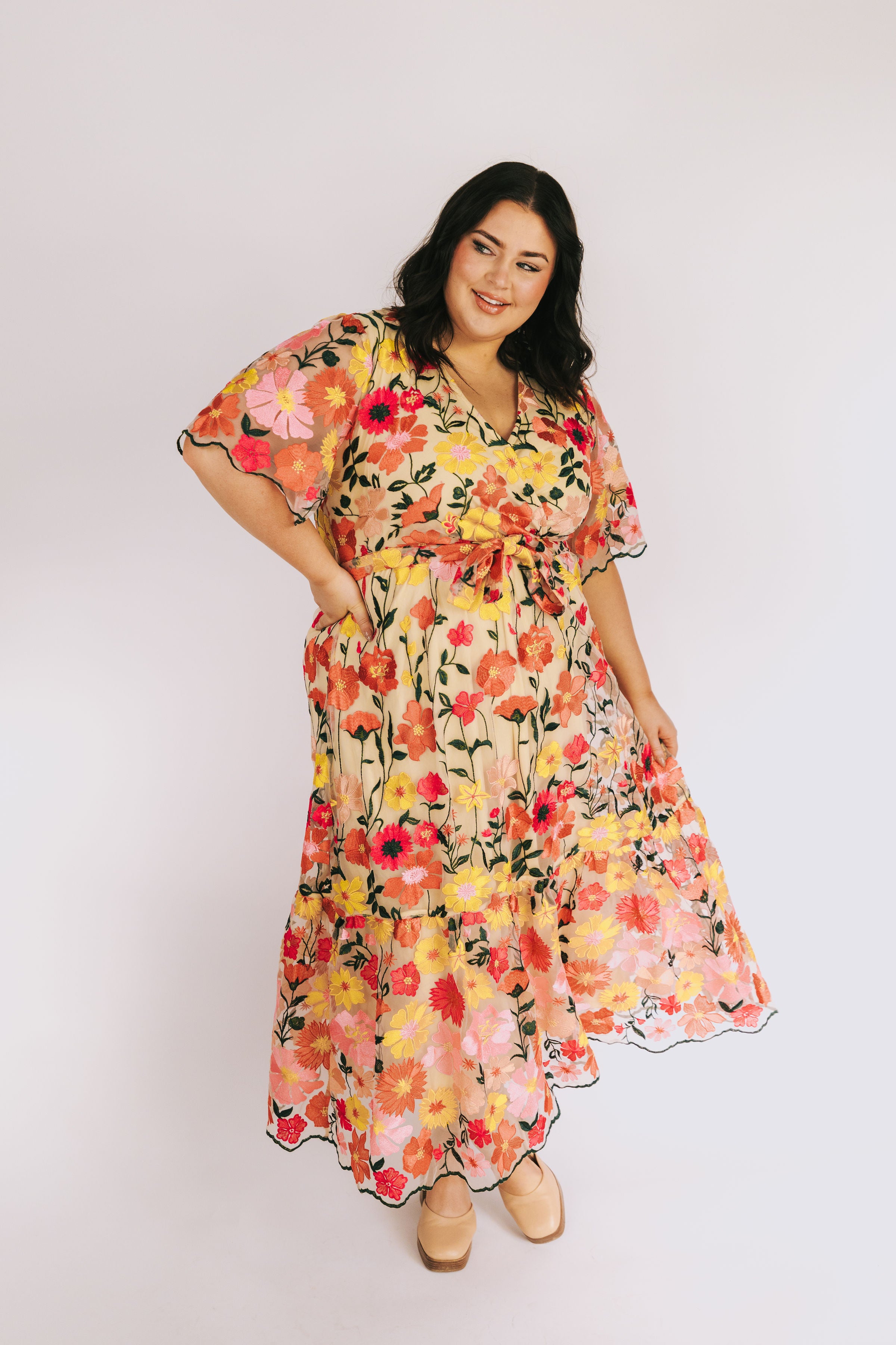 ONE LOVED BABE - In Full Bloom Dress