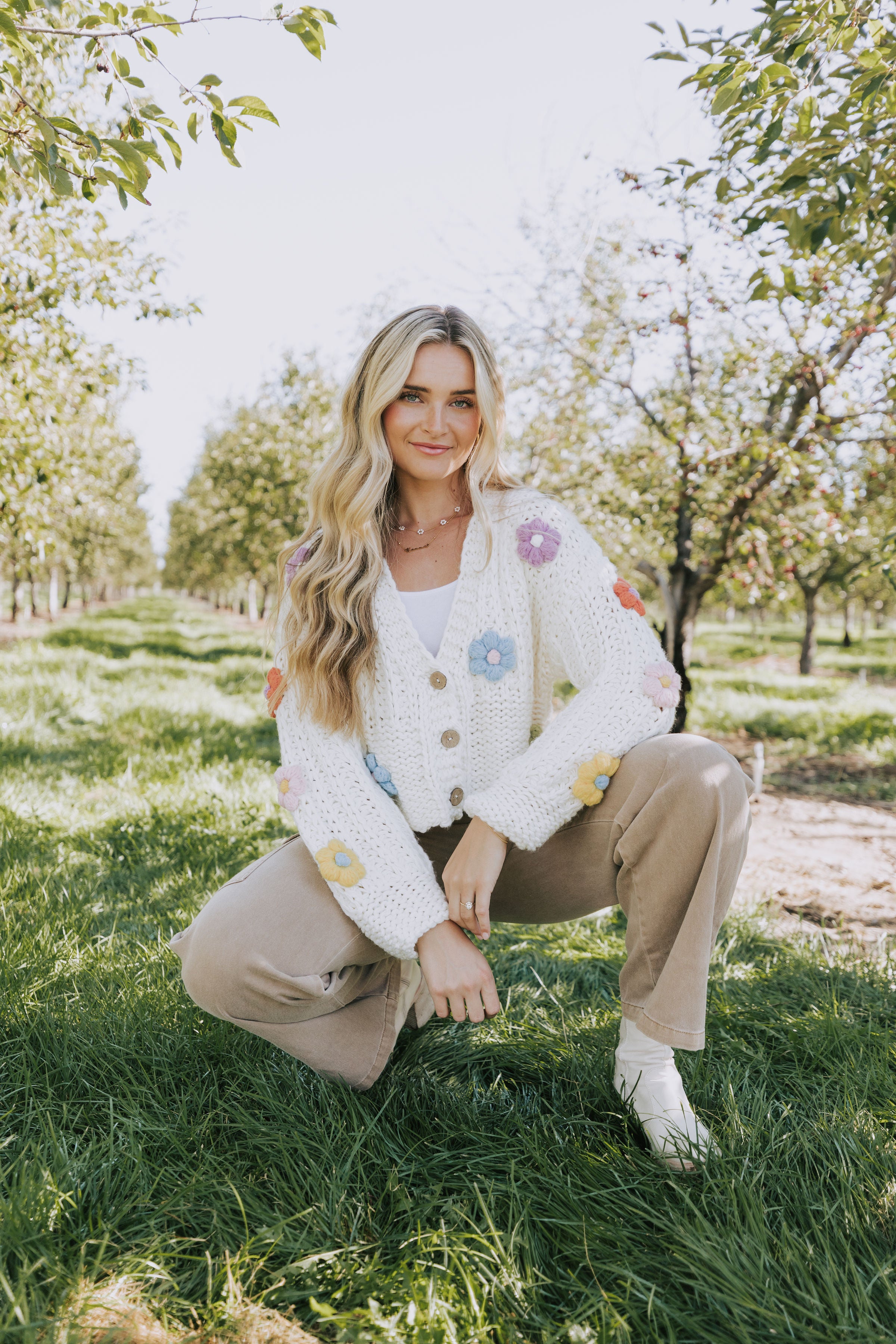 Simply Blooming Cardigan