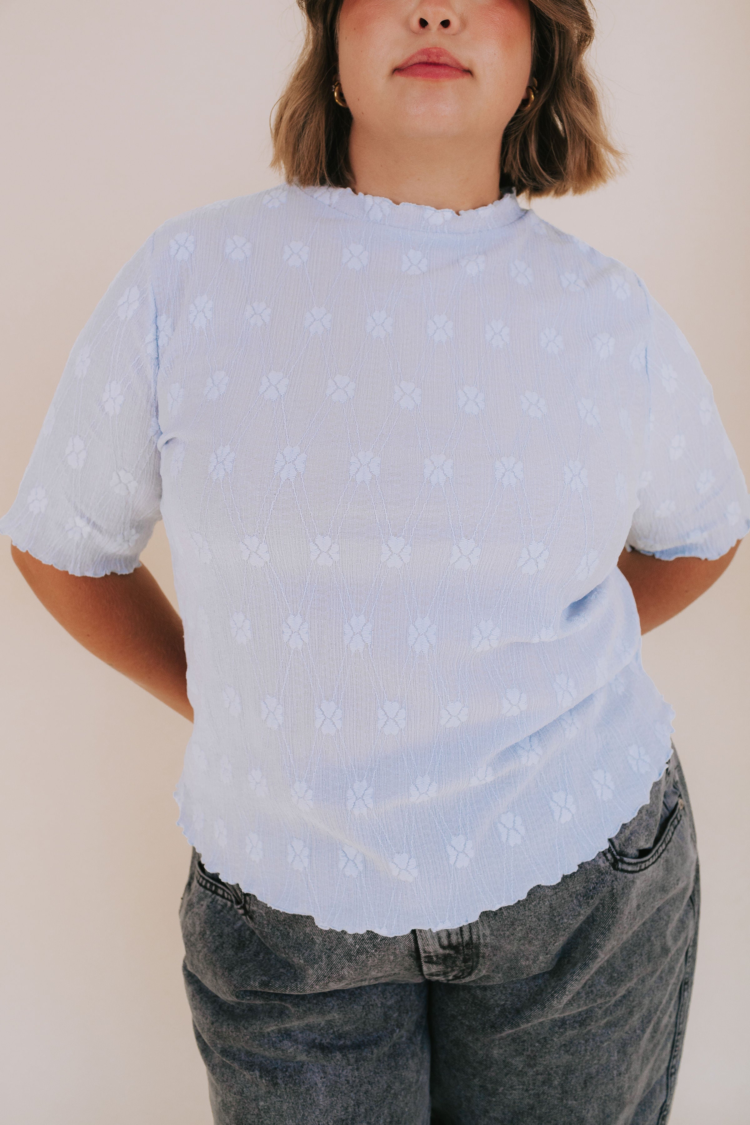PLUS SIZE - Head In The Clouds Top