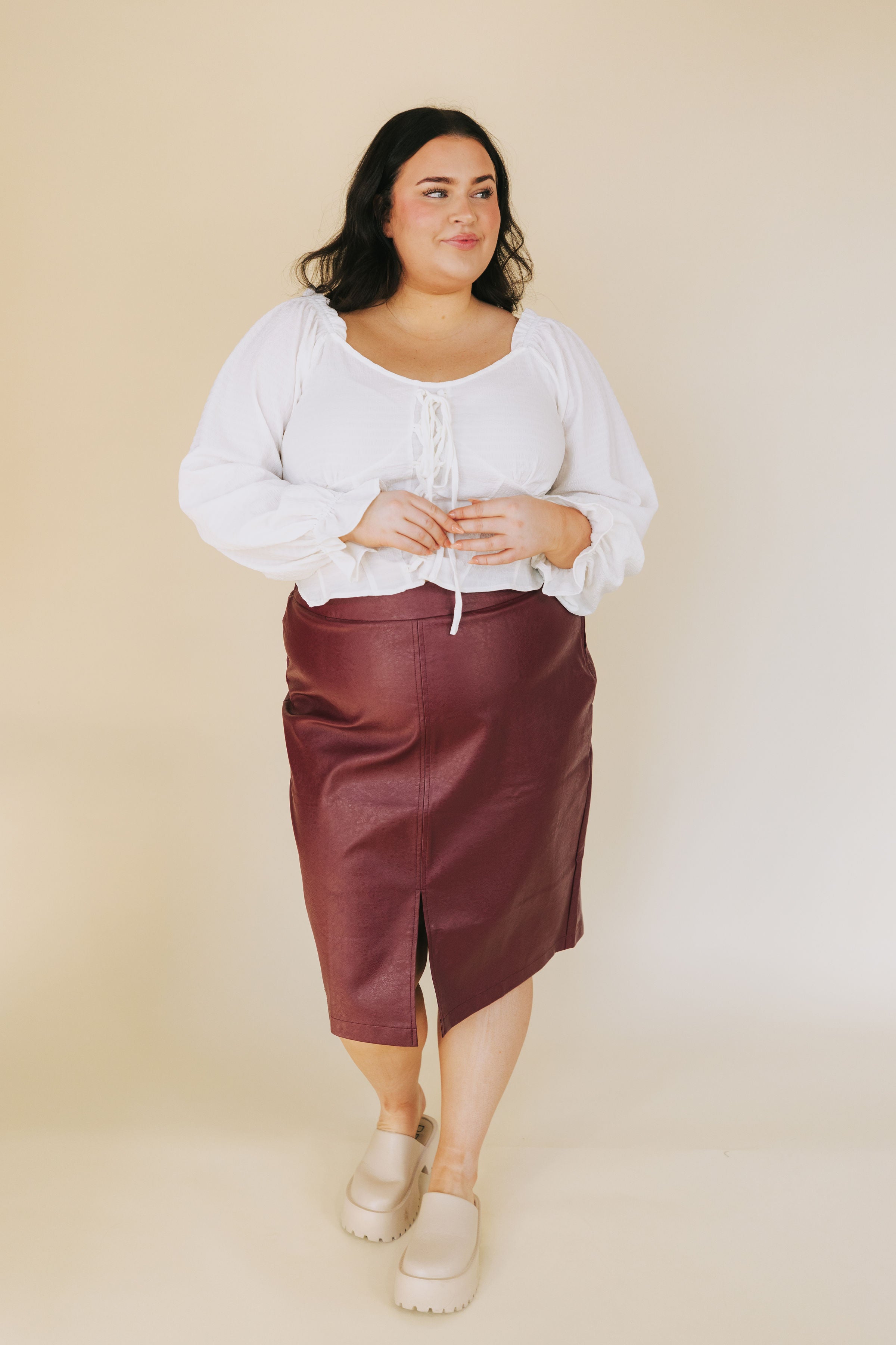 PLUS SIZE - Open Mind Skirt