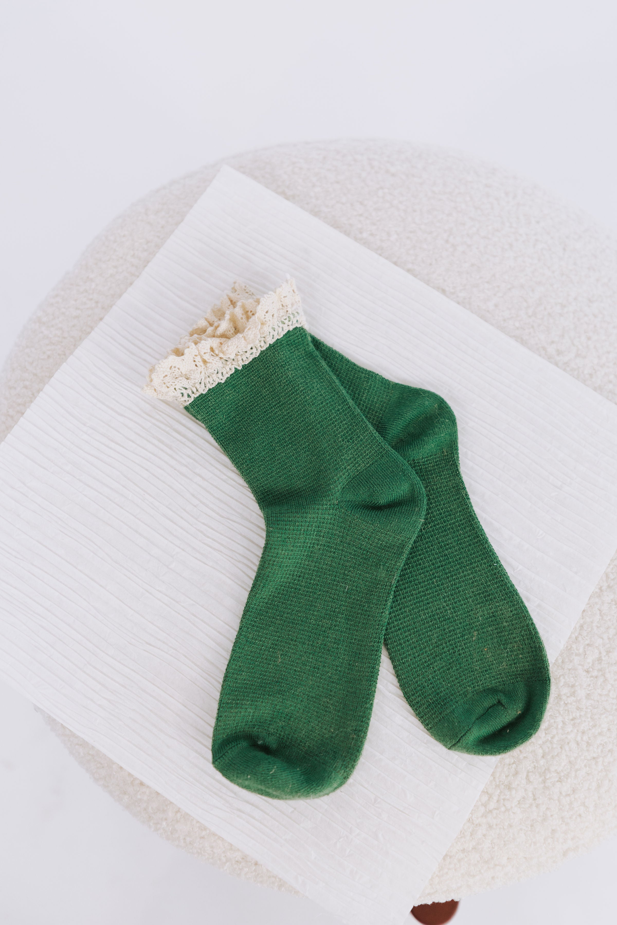 FREE PEOPLE - Beloved Waffle Knit Ankle Socks - 3 Colors