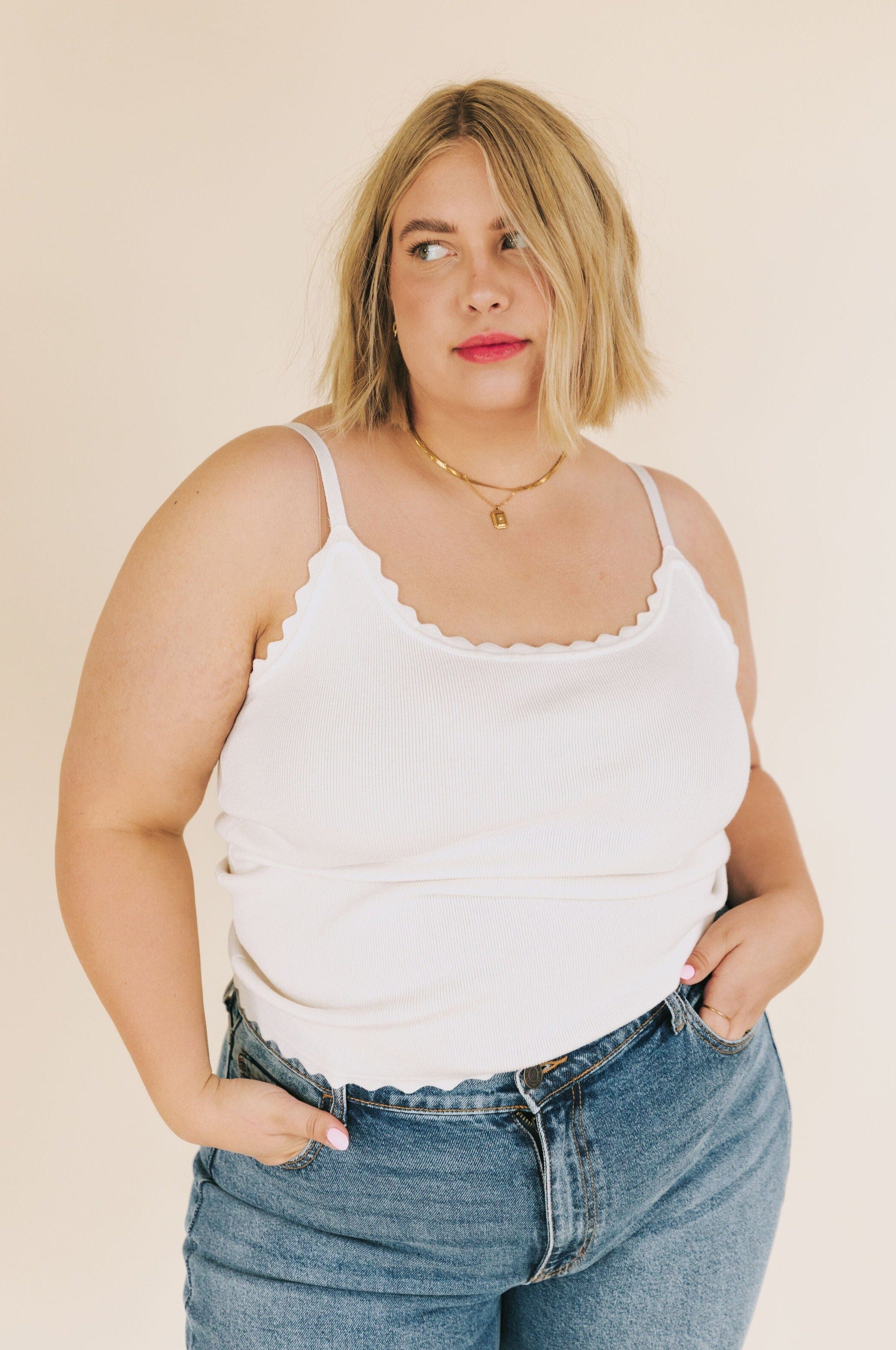 PLUS SIZE - Simply Chic Tank Top