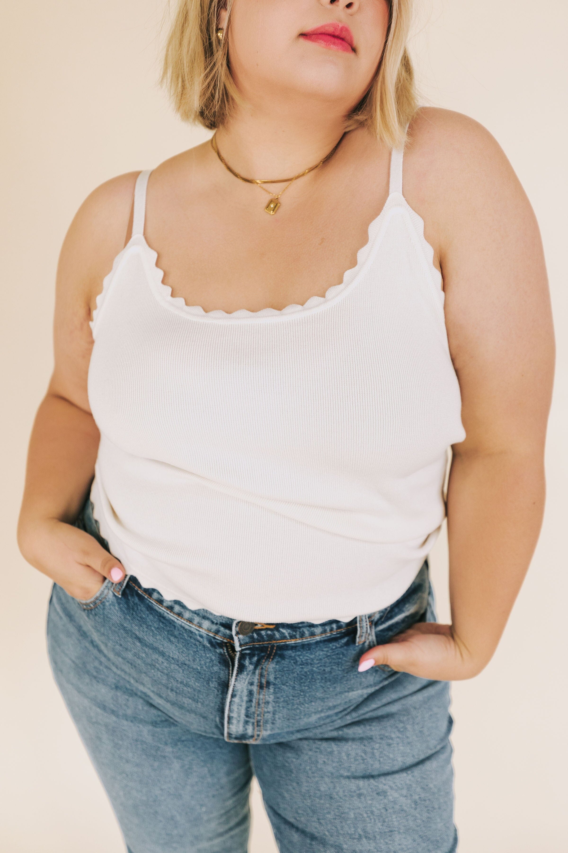 PLUS SIZE - Simply Chic Tank Top
