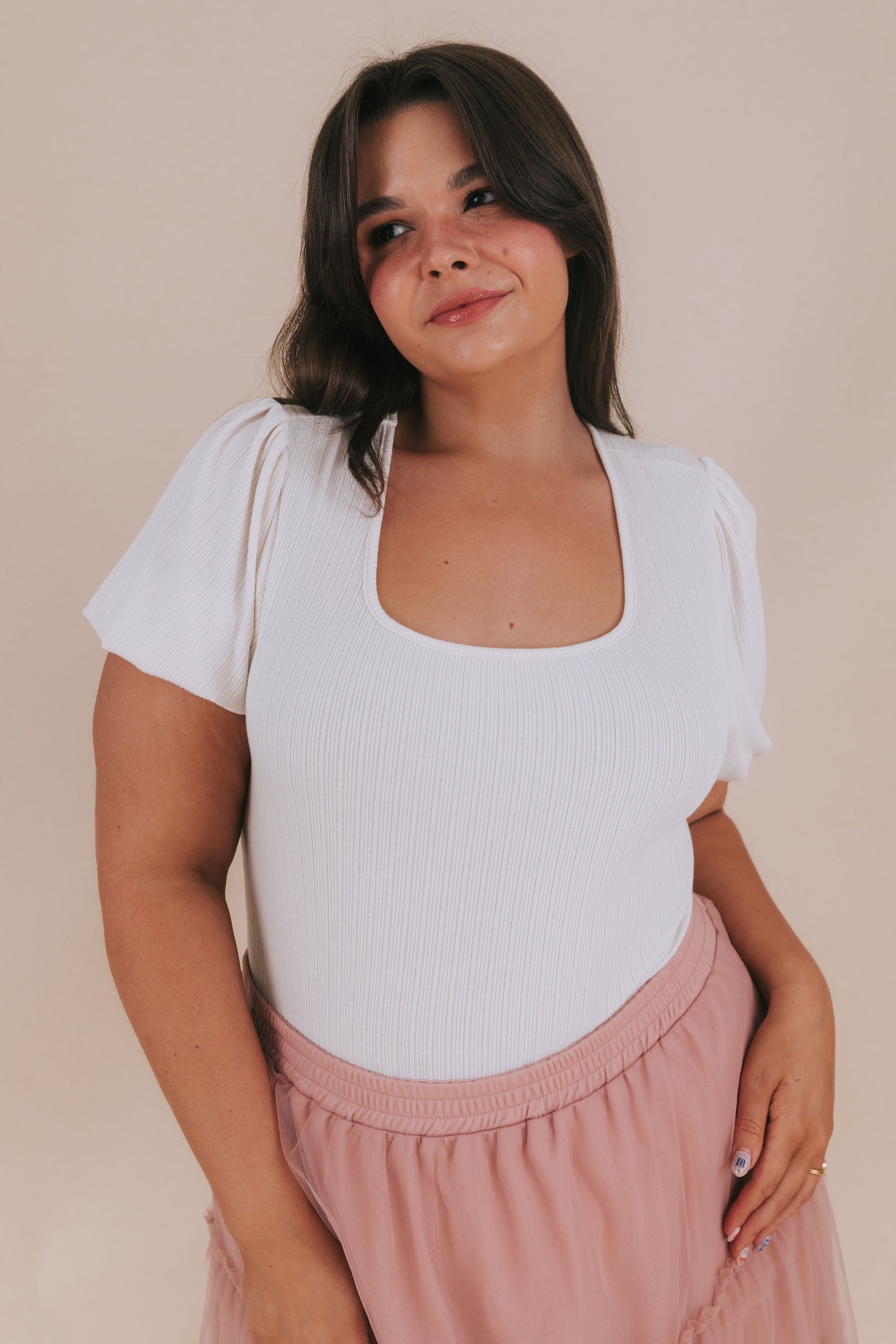 PLUS SIZE - Never Did Bodysuit