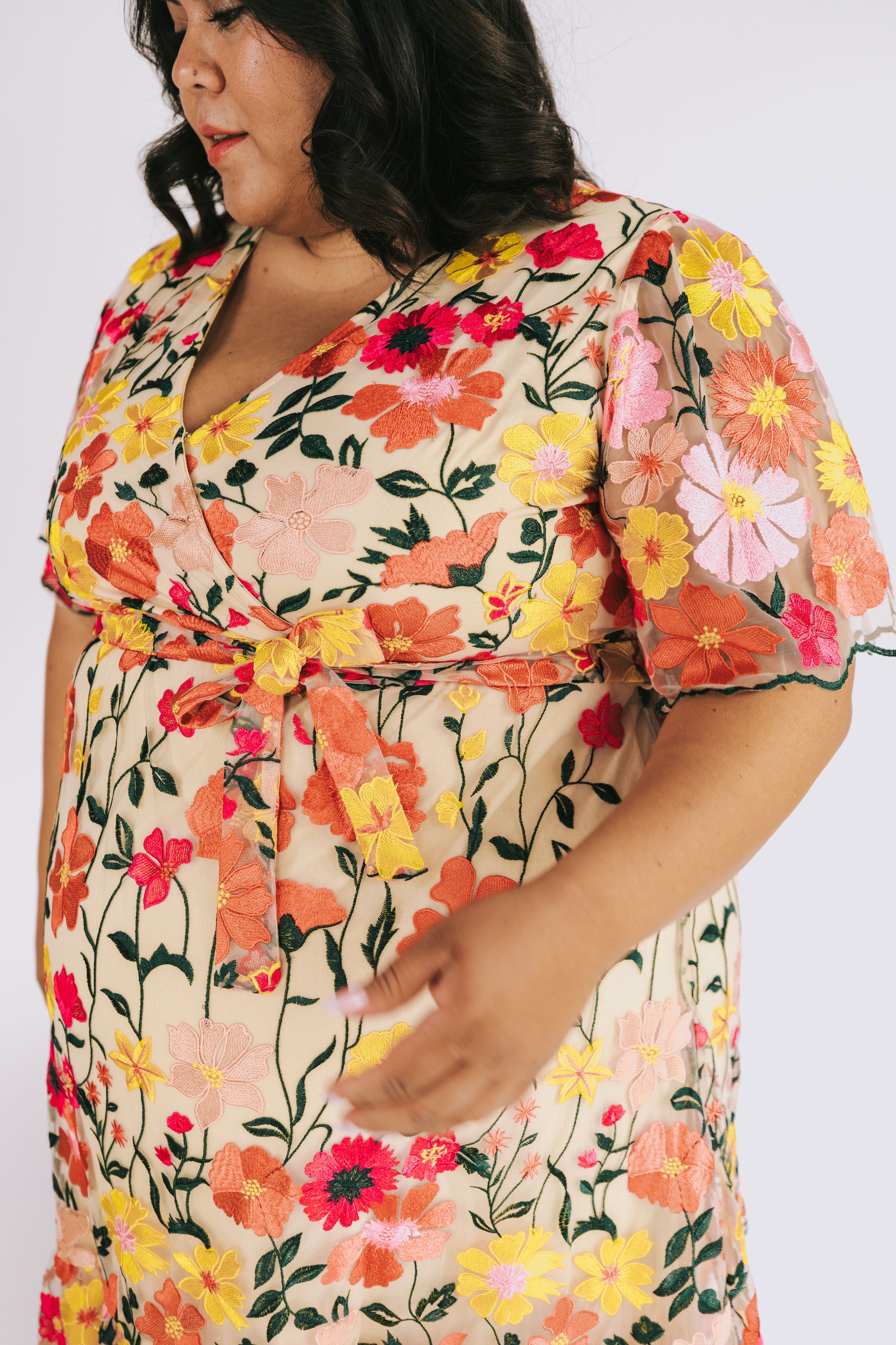 ONE LOVED BABE - In Full Bloom Dress