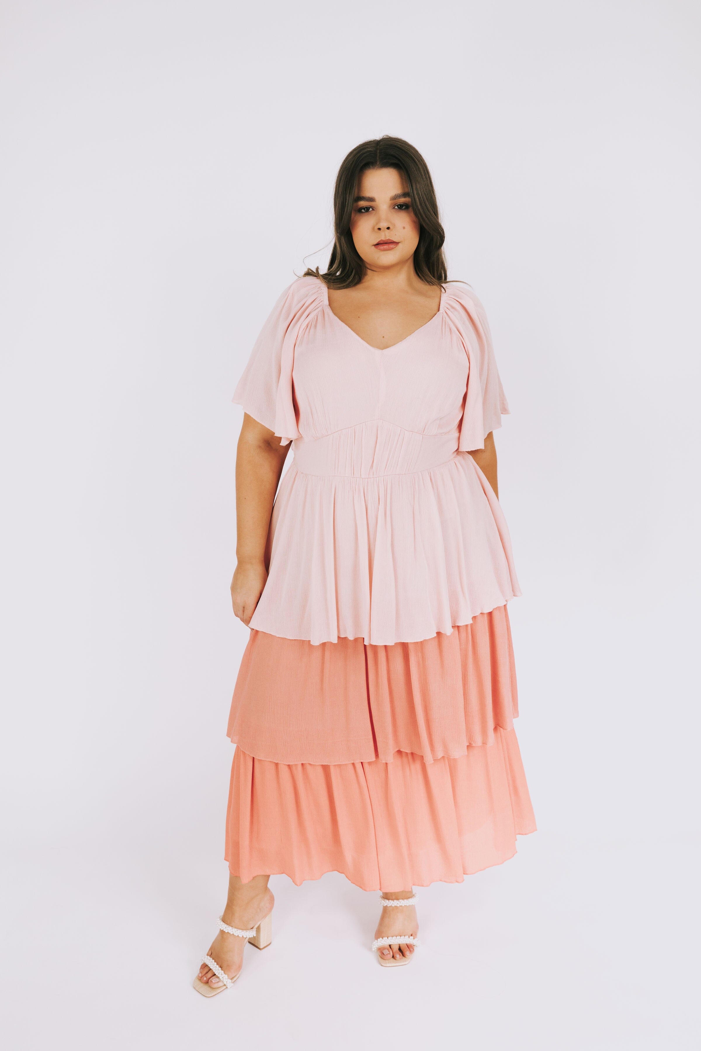 PLUS SIZE - Strawberry Fields Forever Dress