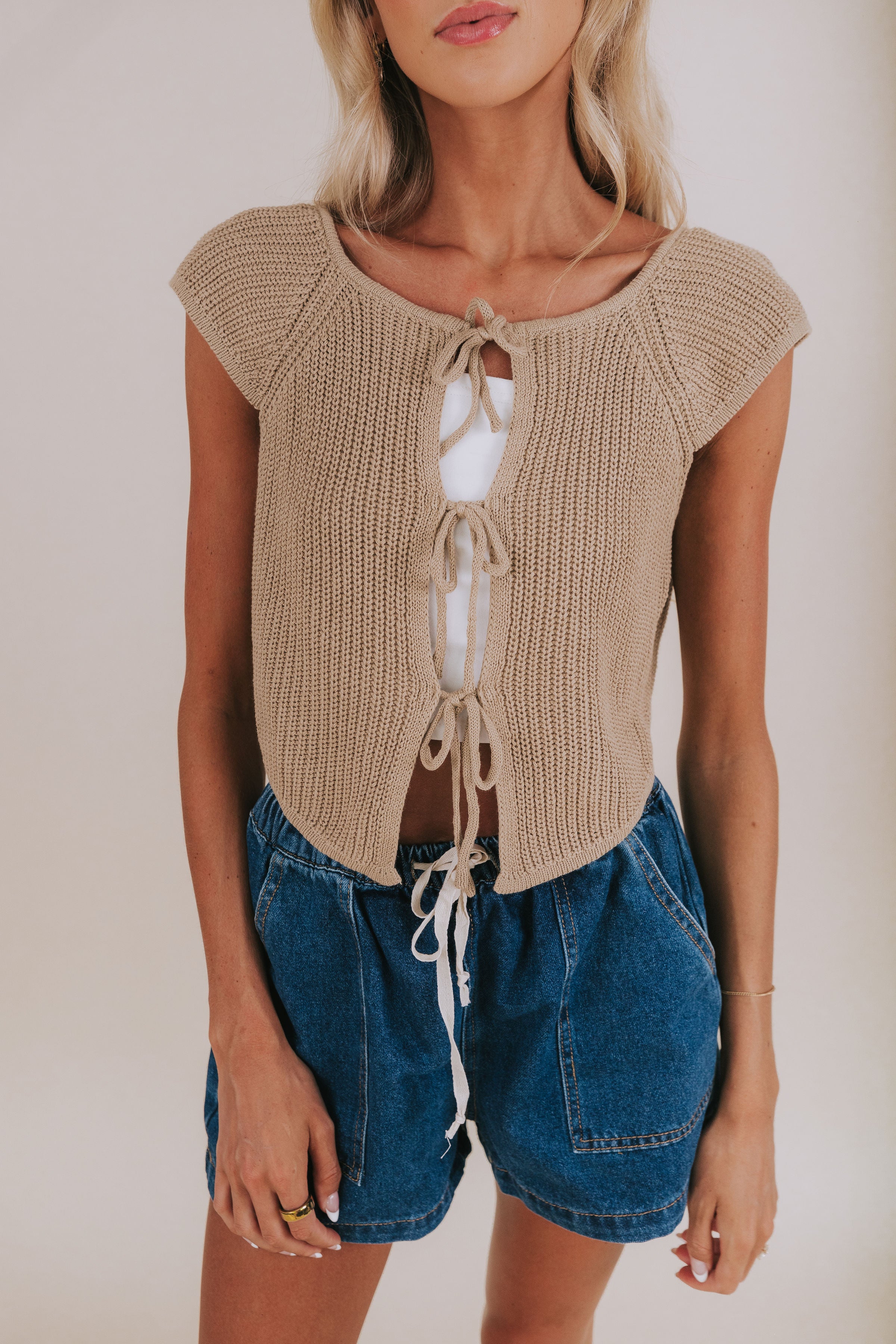 Cutting Ties Top - 2 Colors!