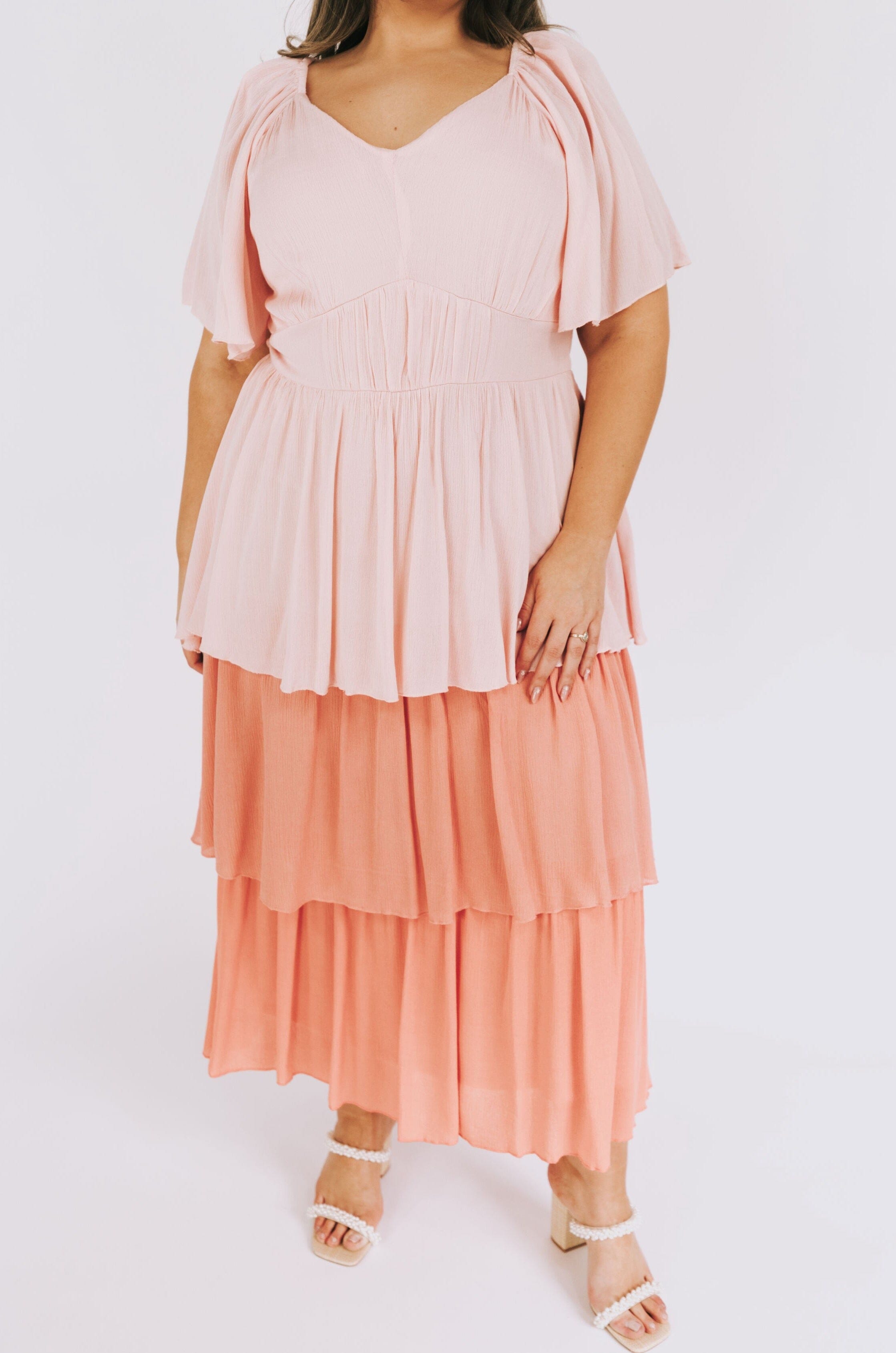 PLUS SIZE - Strawberry Fields Forever Dress