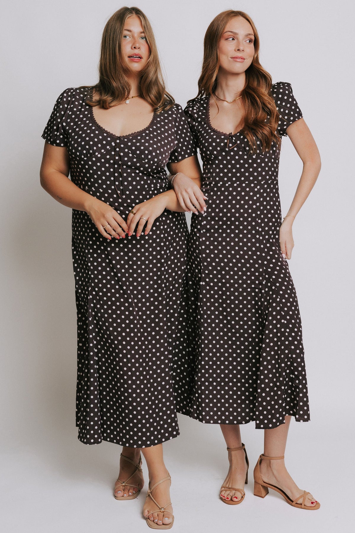 INCLUSIVE SIZING - Espresso Elegance Dress