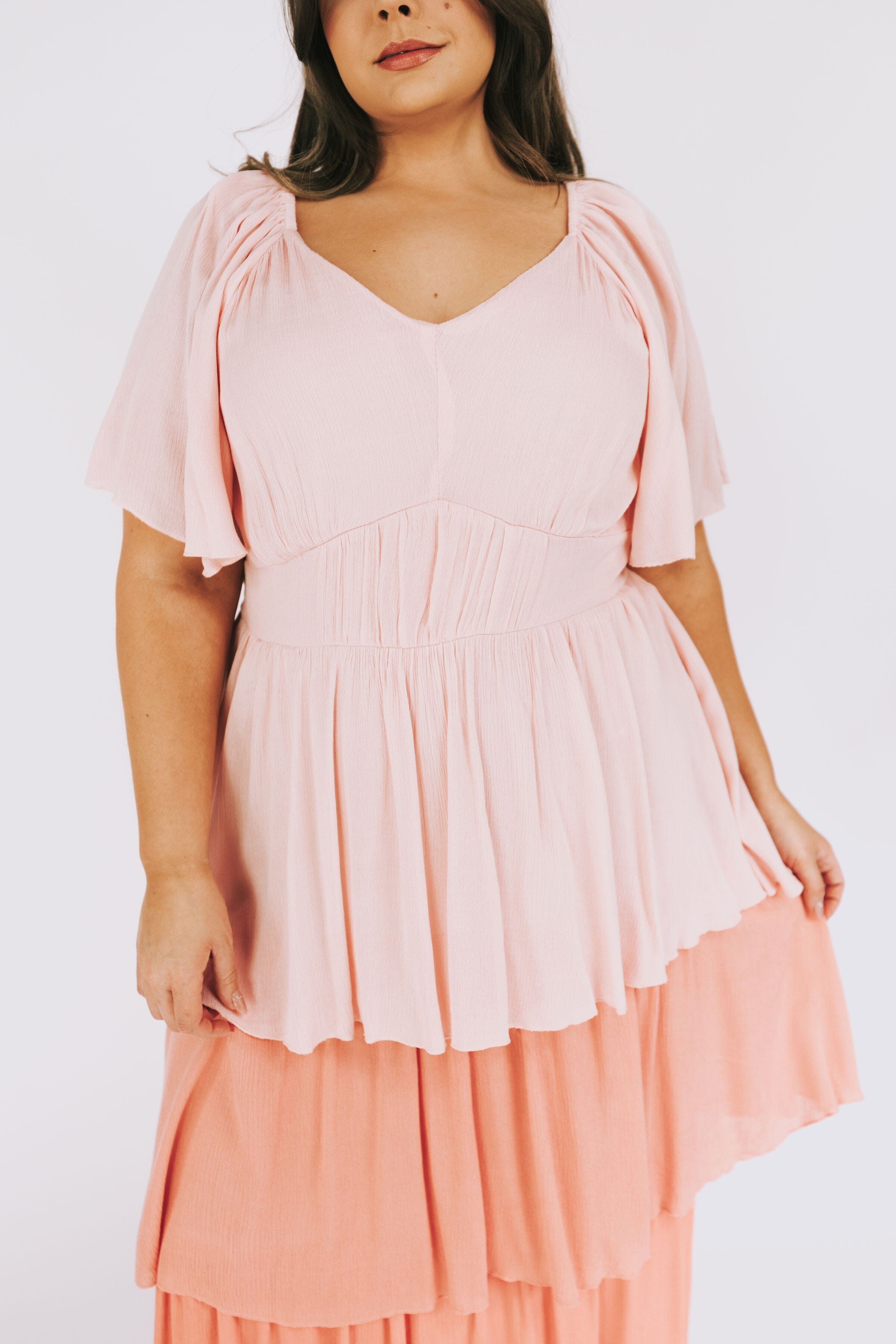 PLUS SIZE - Strawberry Fields Forever Dress